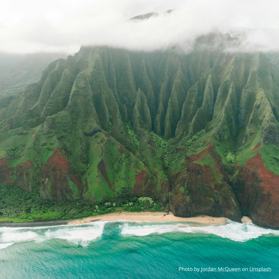 Kauai Island in Hawaii