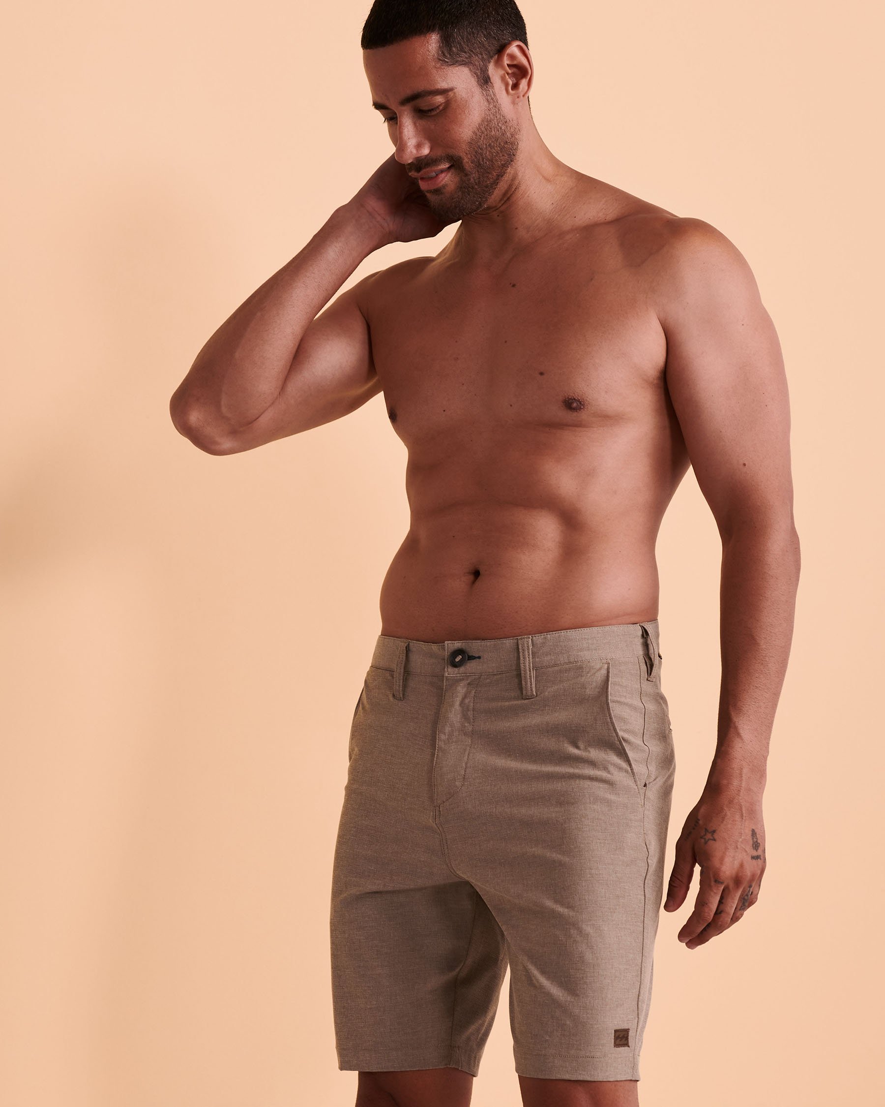 BILLABONG CROSSFIRE Hybrid Short Khaki ABYWS00110 - View4