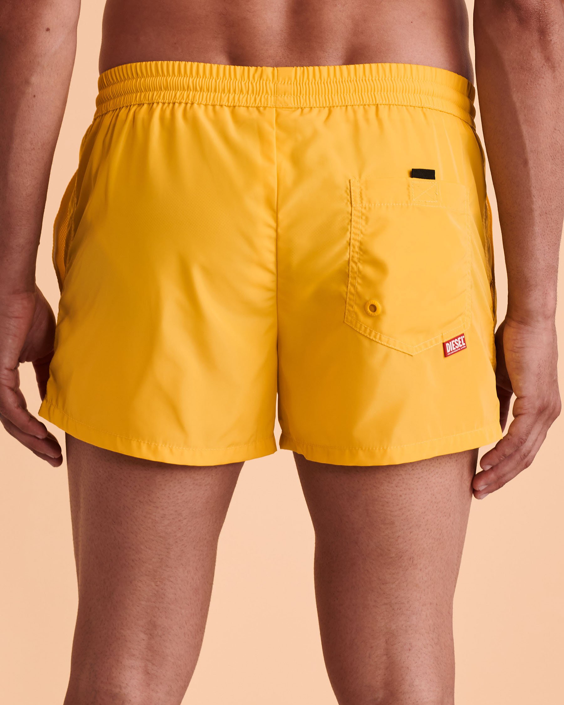 DIESEL Maillot volley CAYBAY Jaune A052610QEAP - View2