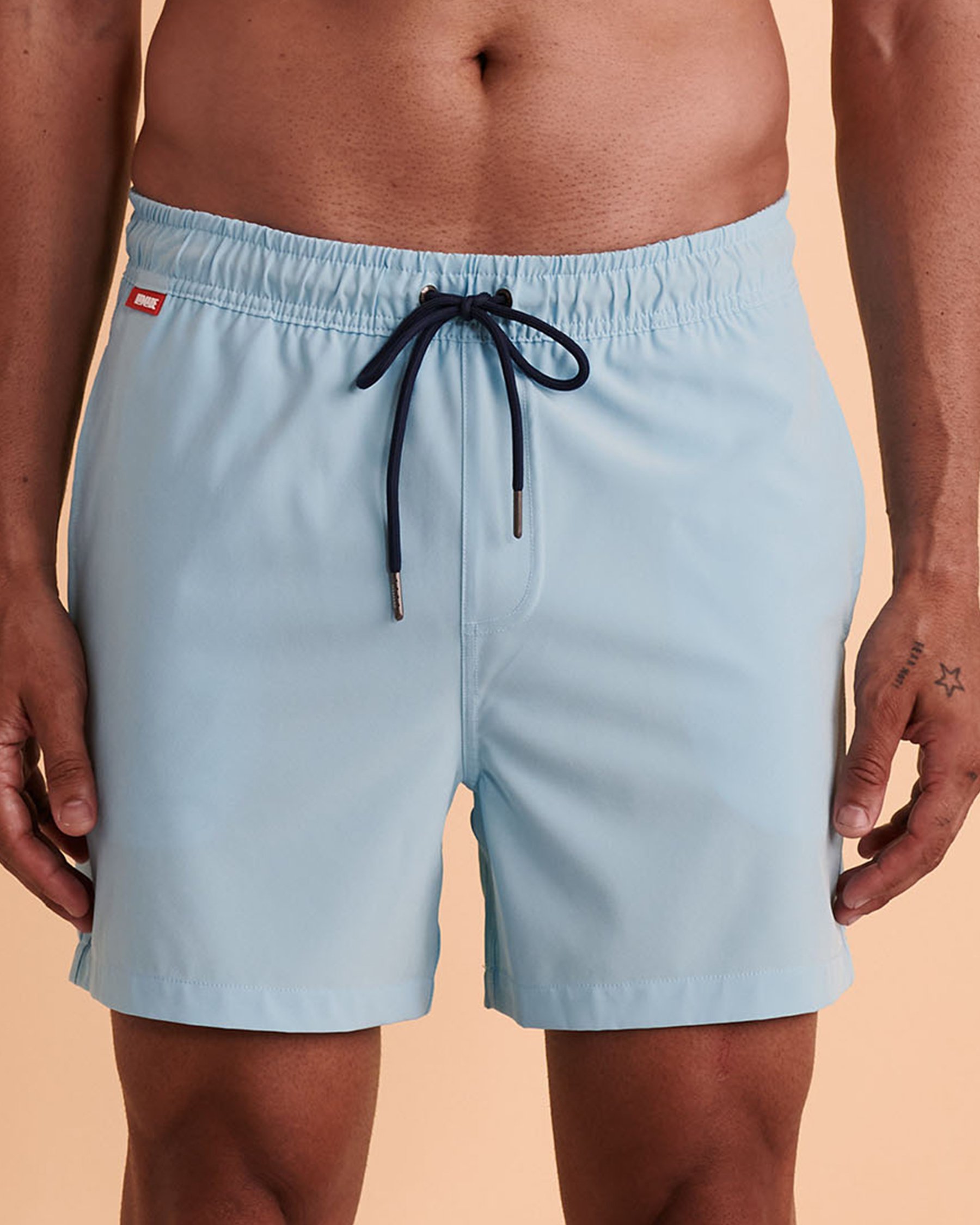 HAMABE Volley Swimsuit Blue sky 03100005 - View1