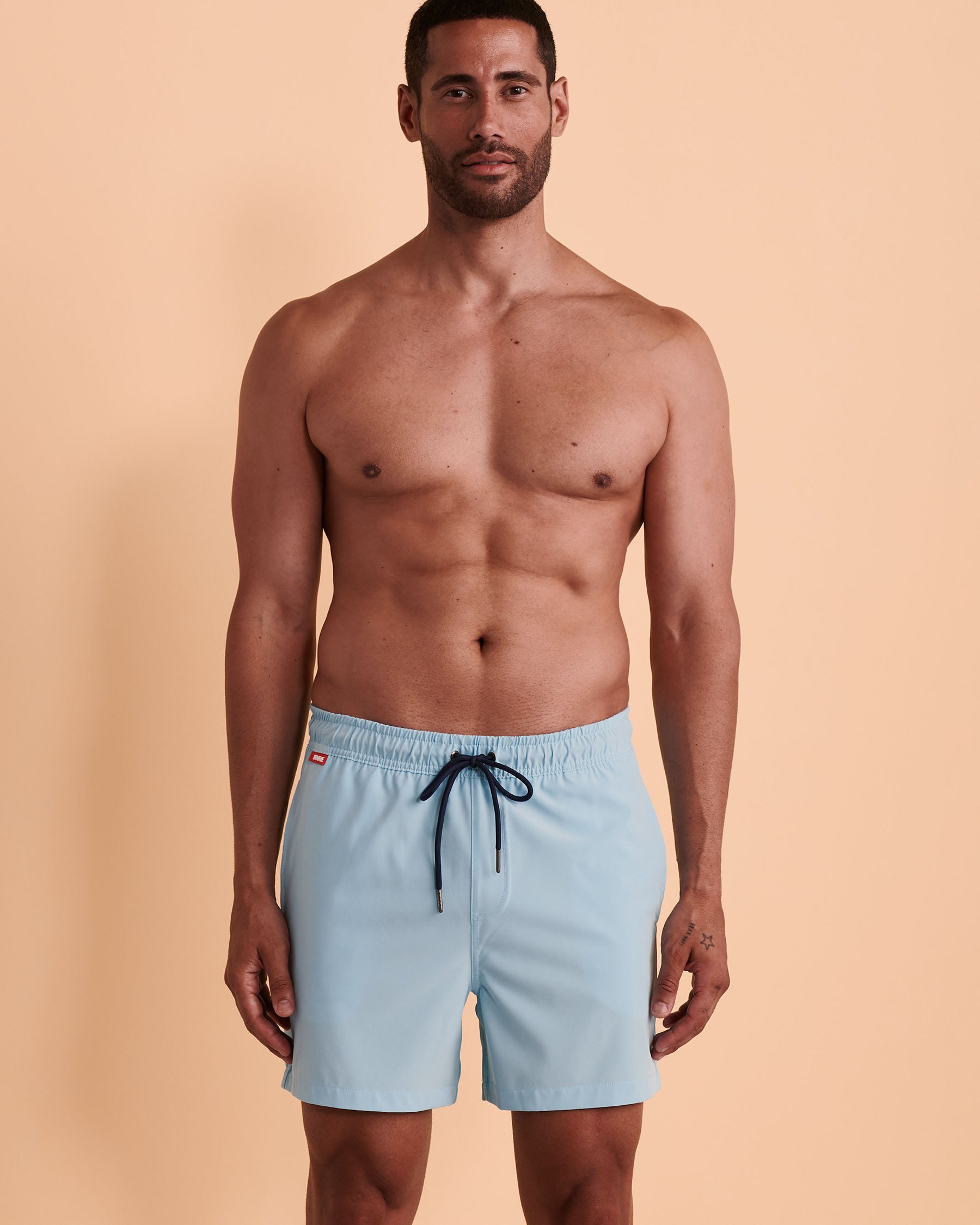 HAMABE Volley Swimsuit Blue sky 03100005 - View4