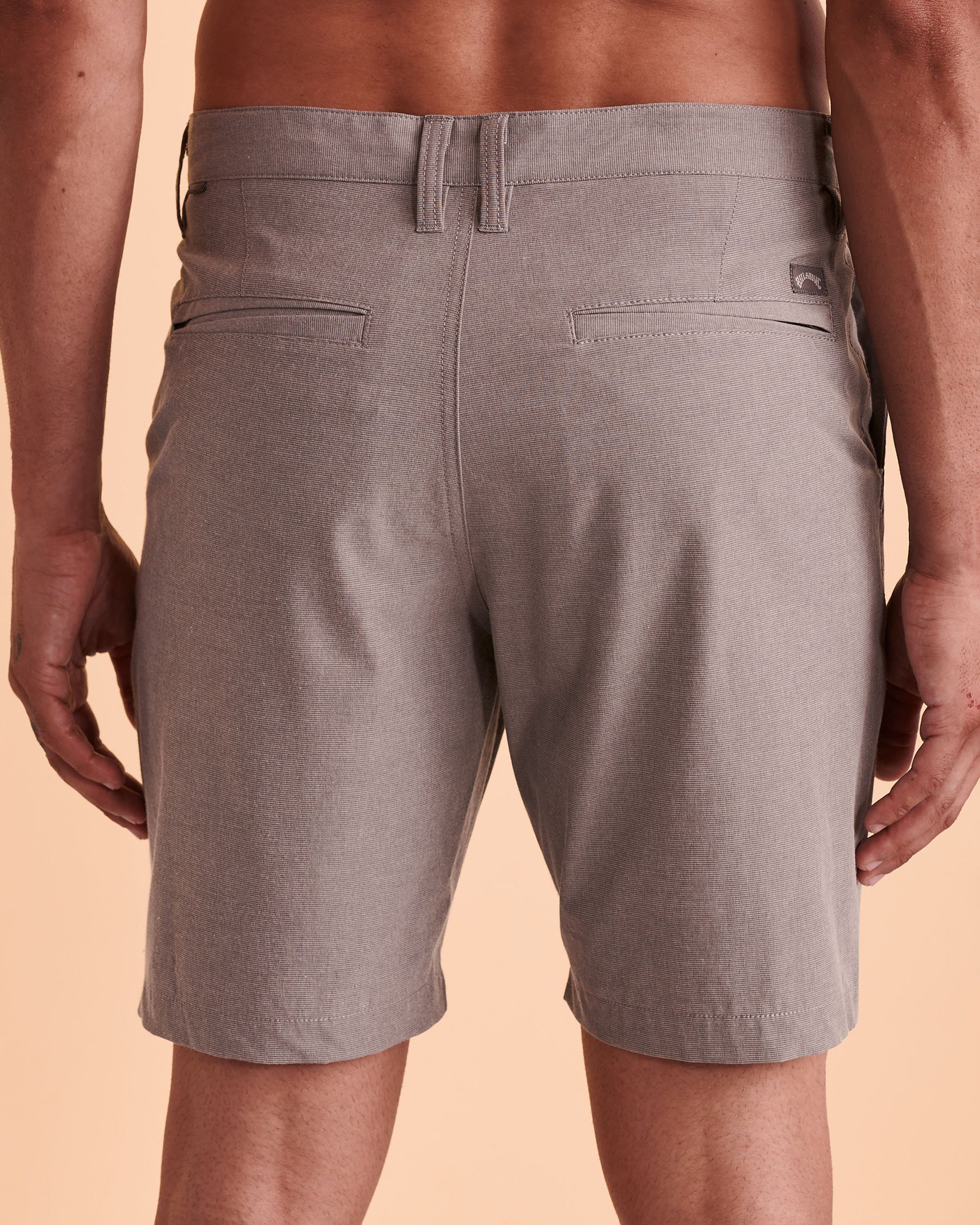 BILLABONG MID CROSSFIRE Hybrid Short Light grey ABYWS00110 - View2