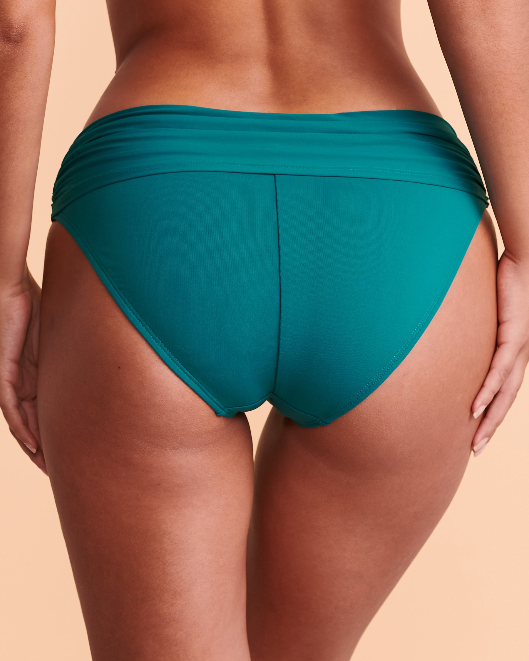 BLEU ROD BEATTIE KORE Twisted Waistband Bikini Bottom Deep water RBKK00511H - View2