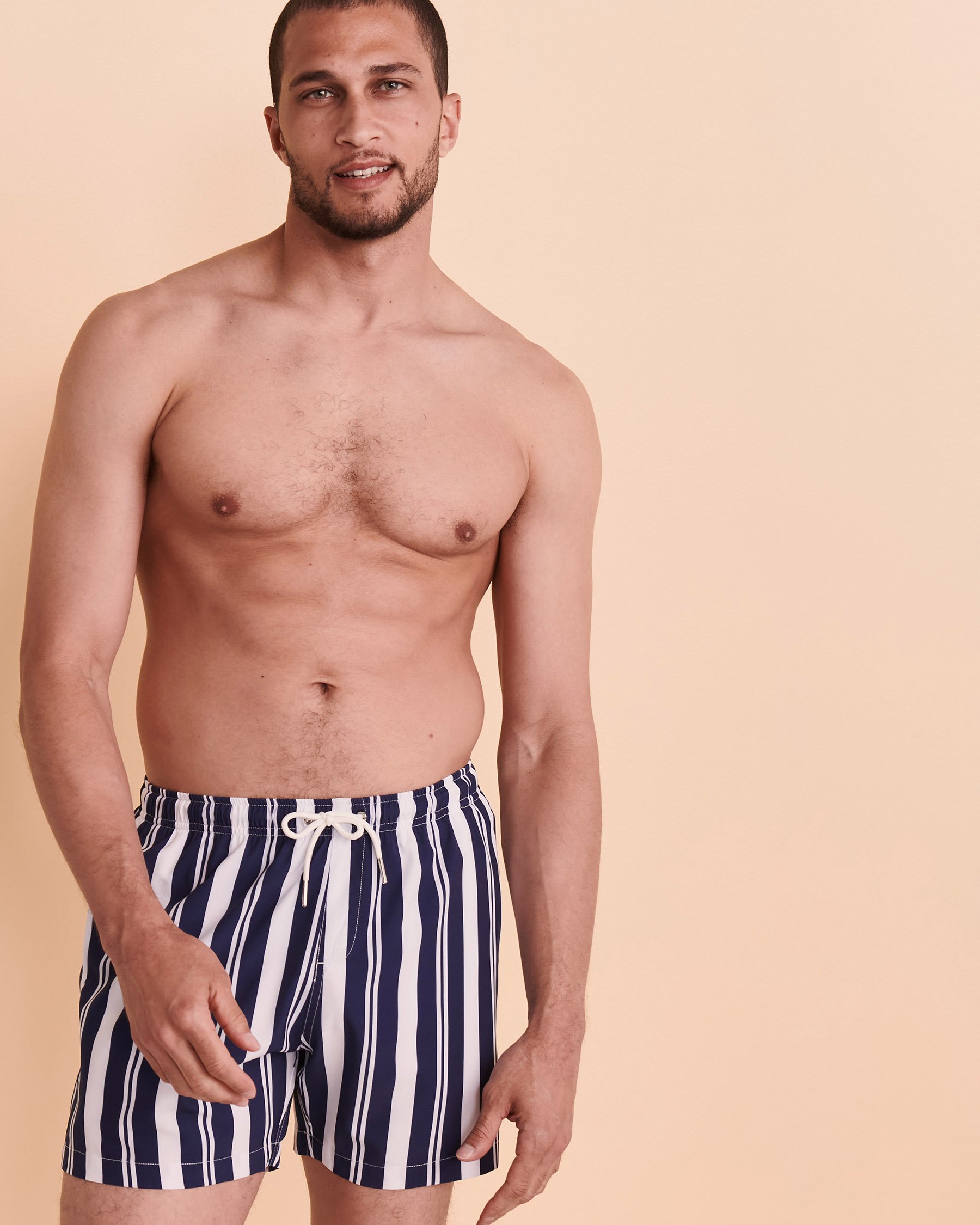 BERMIES STRIPES Volley Swimsuiit Stripes NAVYSTRIPES2 - View6
