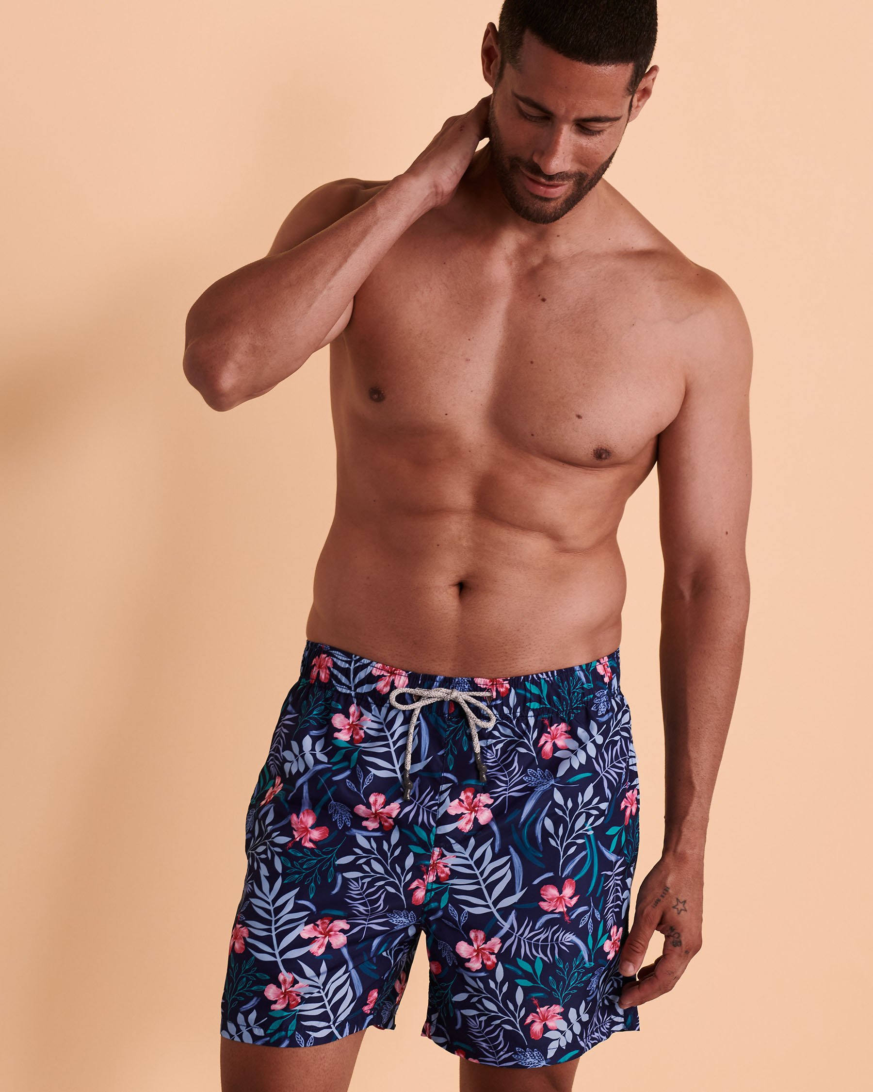 VINTAGE SUMMER Volley Swimsuit Floral V90501 - View4