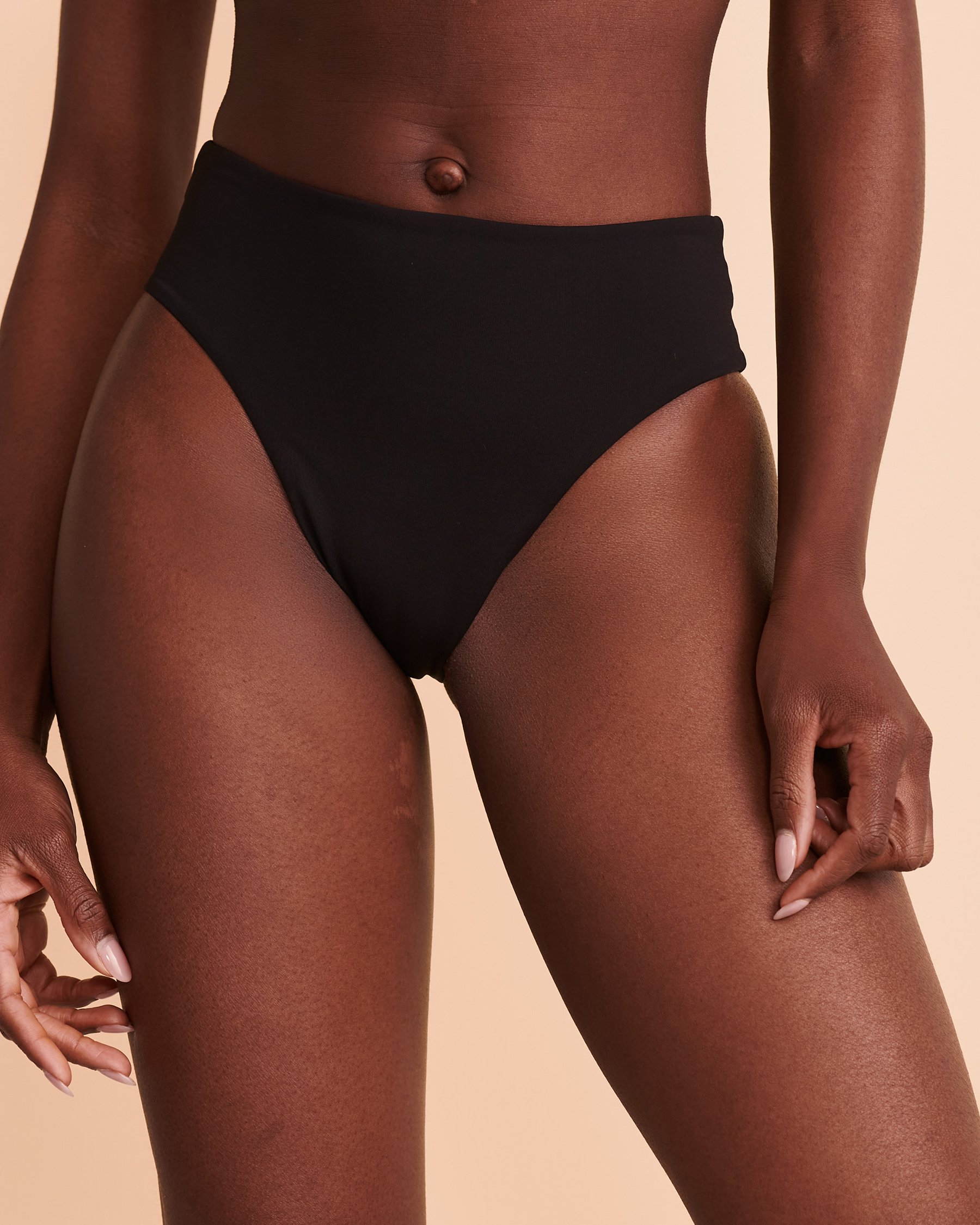 O'NEILL SALTWATER High Waist Bikini Bottom Black SP1474116B - View1