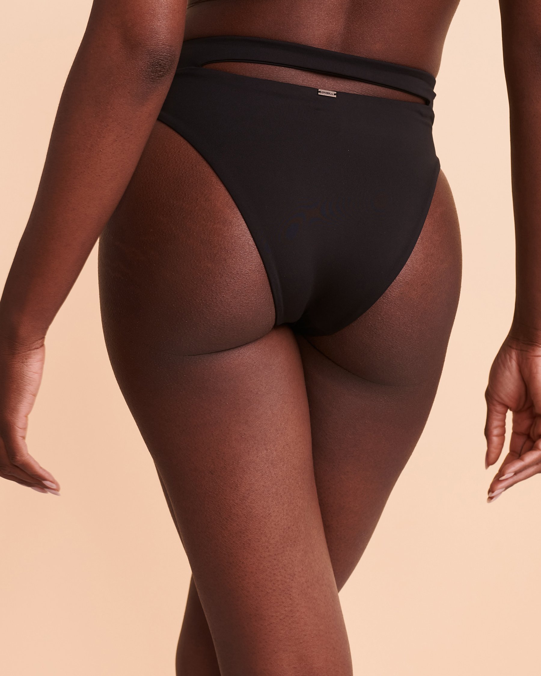 O'NEILL SALTWATER High Waist Bikini Bottom Black SP1474116B - View2