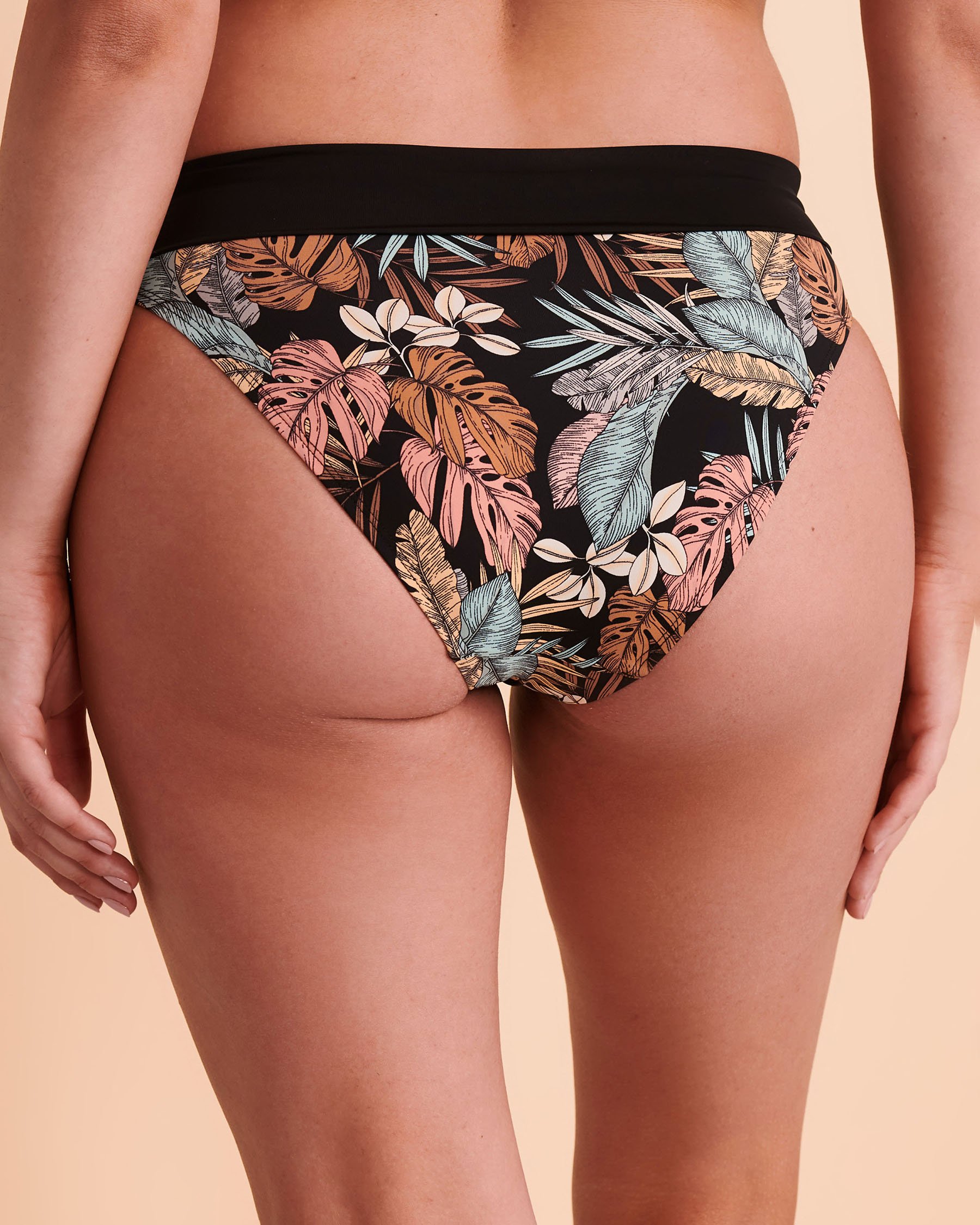 SKYE Bas de bikini taille haute Rachel MANAUS Imprimé tropical SK72254 - Voir5