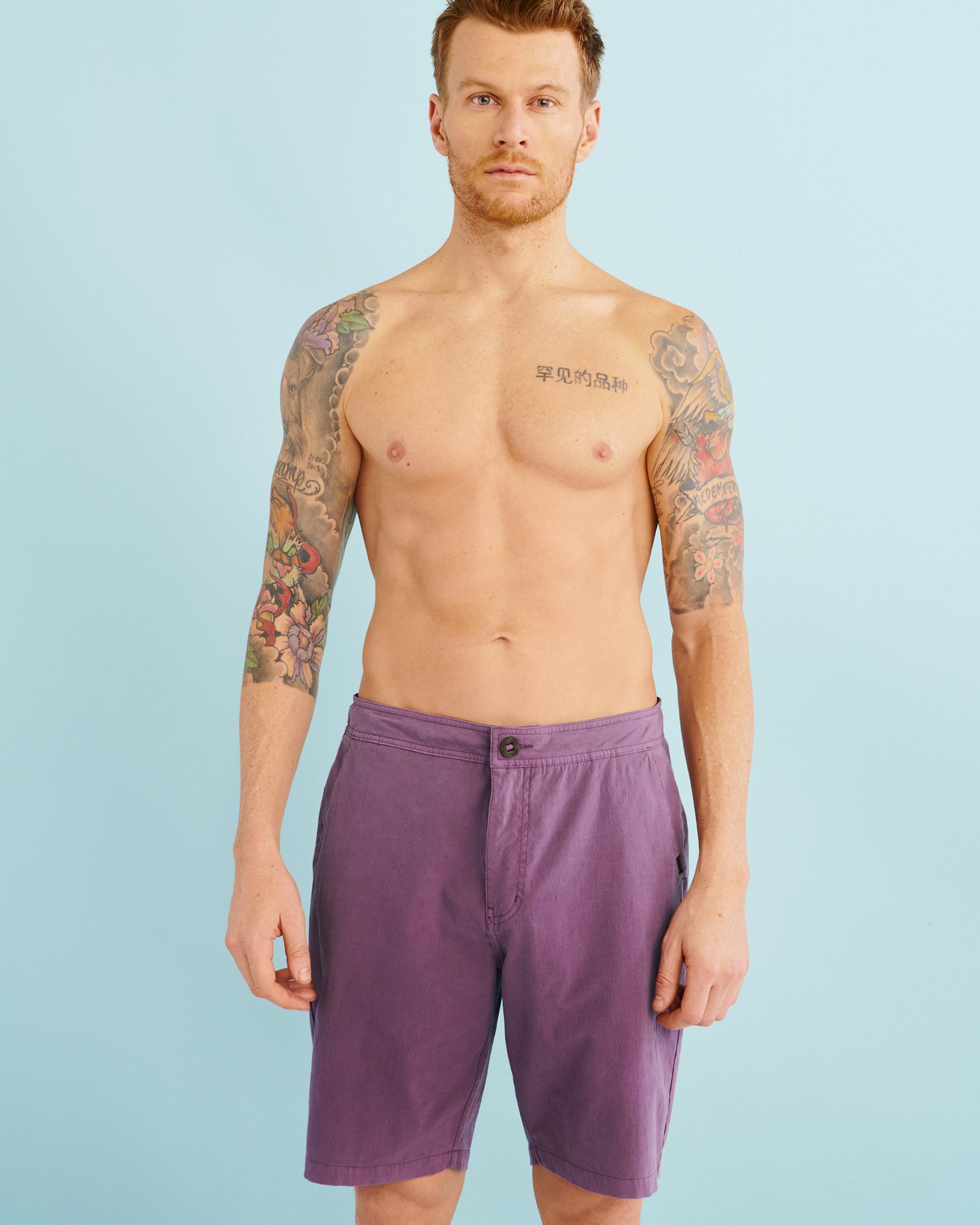 RIP CURL BOARDWALK REGGIE Hybrid Shorts Plum CWANH9 - View4