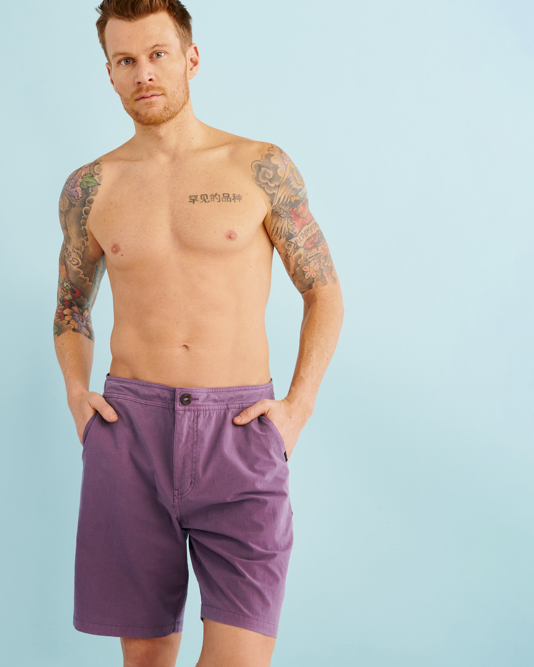 RIP CURL BOARDWALK REGGIE Hybrid Shorts Plum CWANH9 - View5