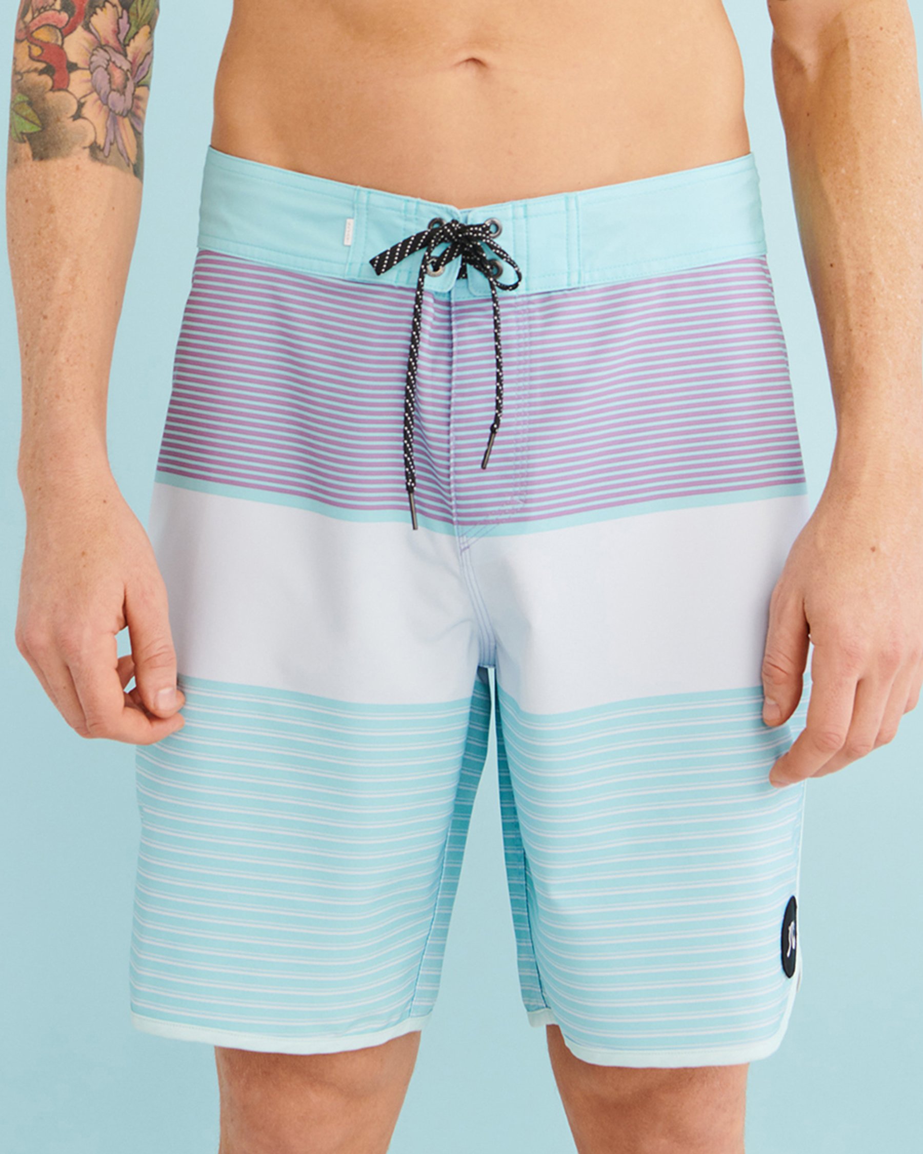 QUIKSILVER SURFSILK TIJUANA Boardshort Swimsuit Aqua EQYBS04652 - View3