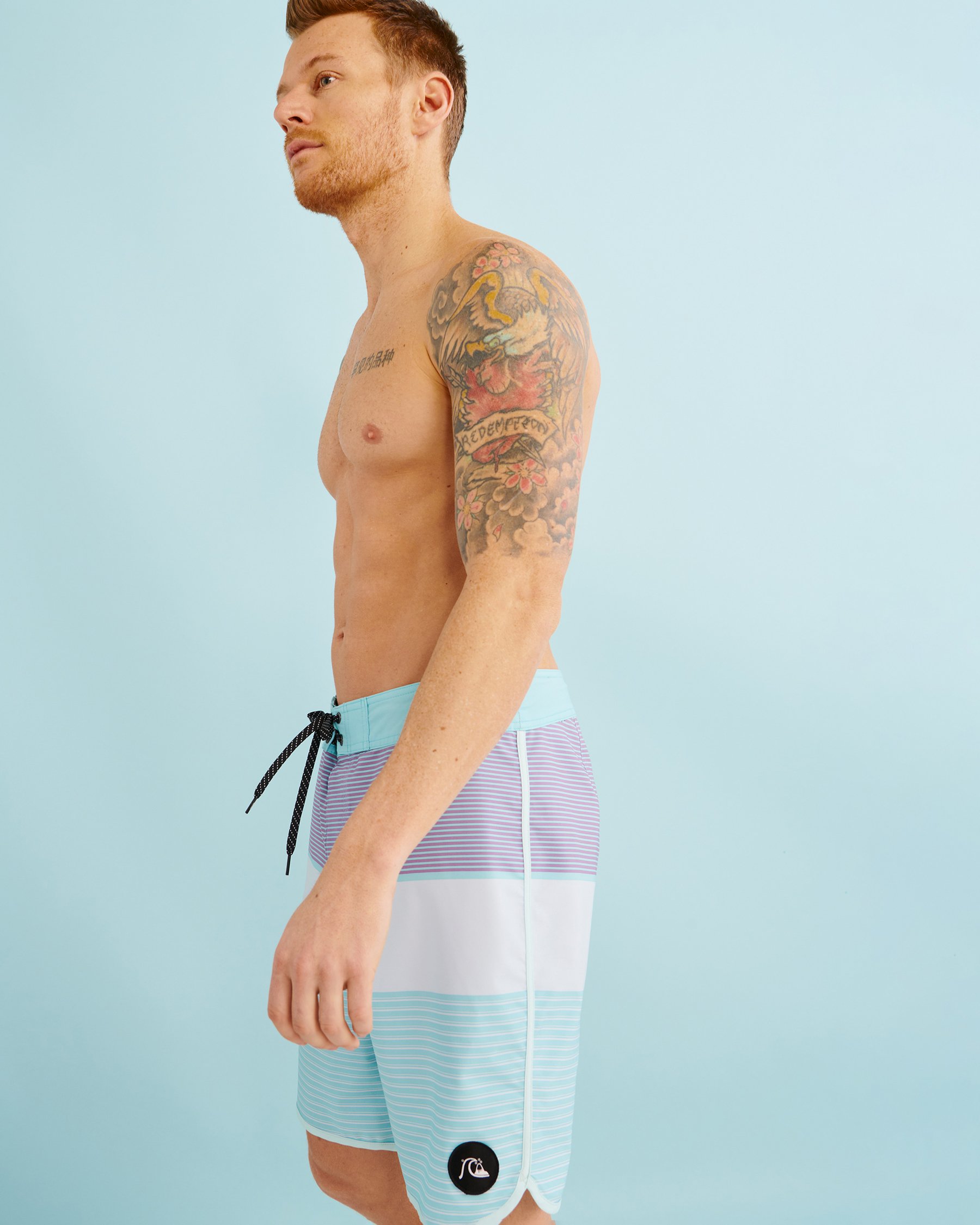 QUIKSILVER SURFSILK TIJUANA Boardshort Swimsuit Aqua EQYBS04652 - View5