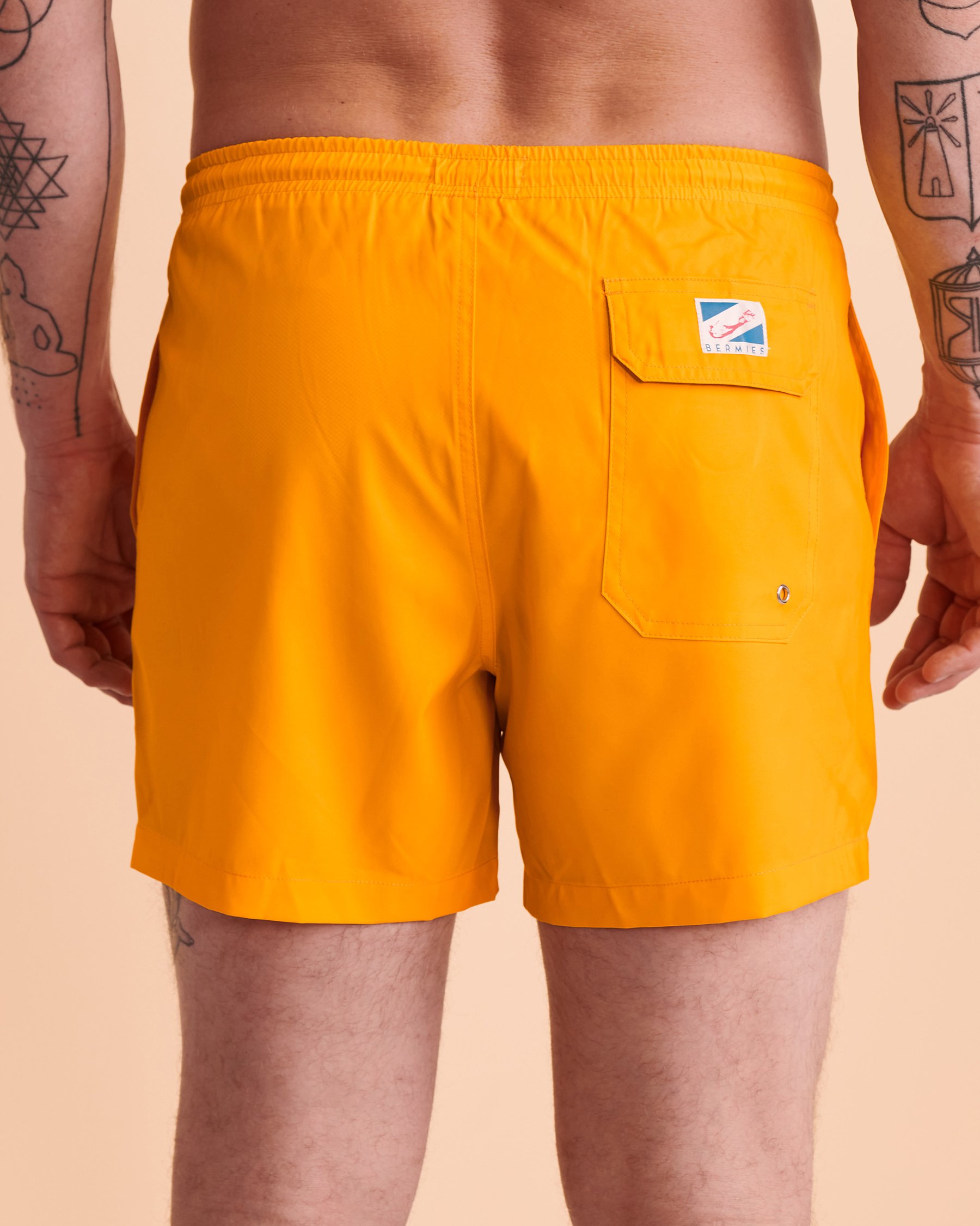 BERMIES Maillot volley Orange SWITCHY2O - View2