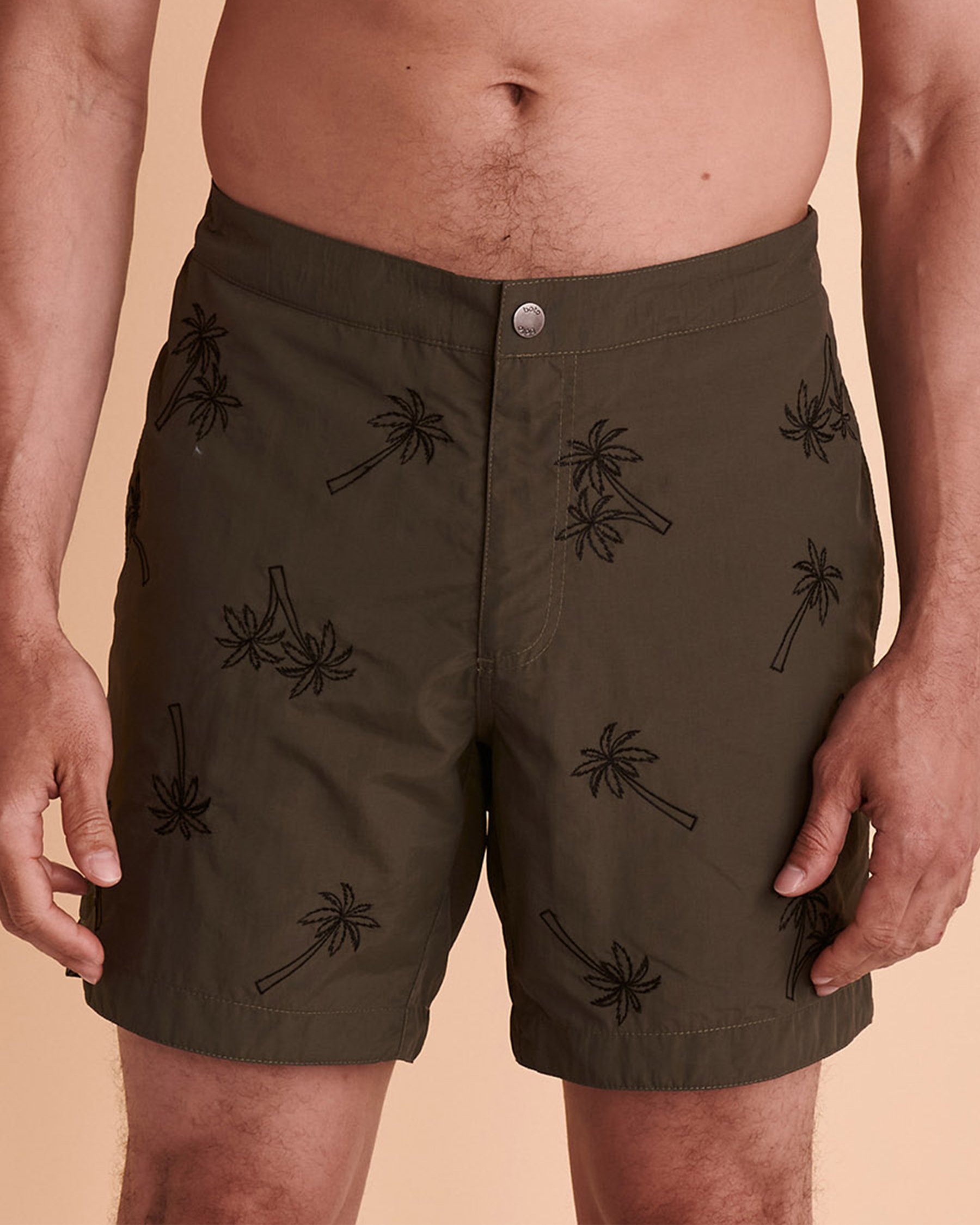 BOTO ARUBA Swim Trunks Palm trees 314127 - View1
