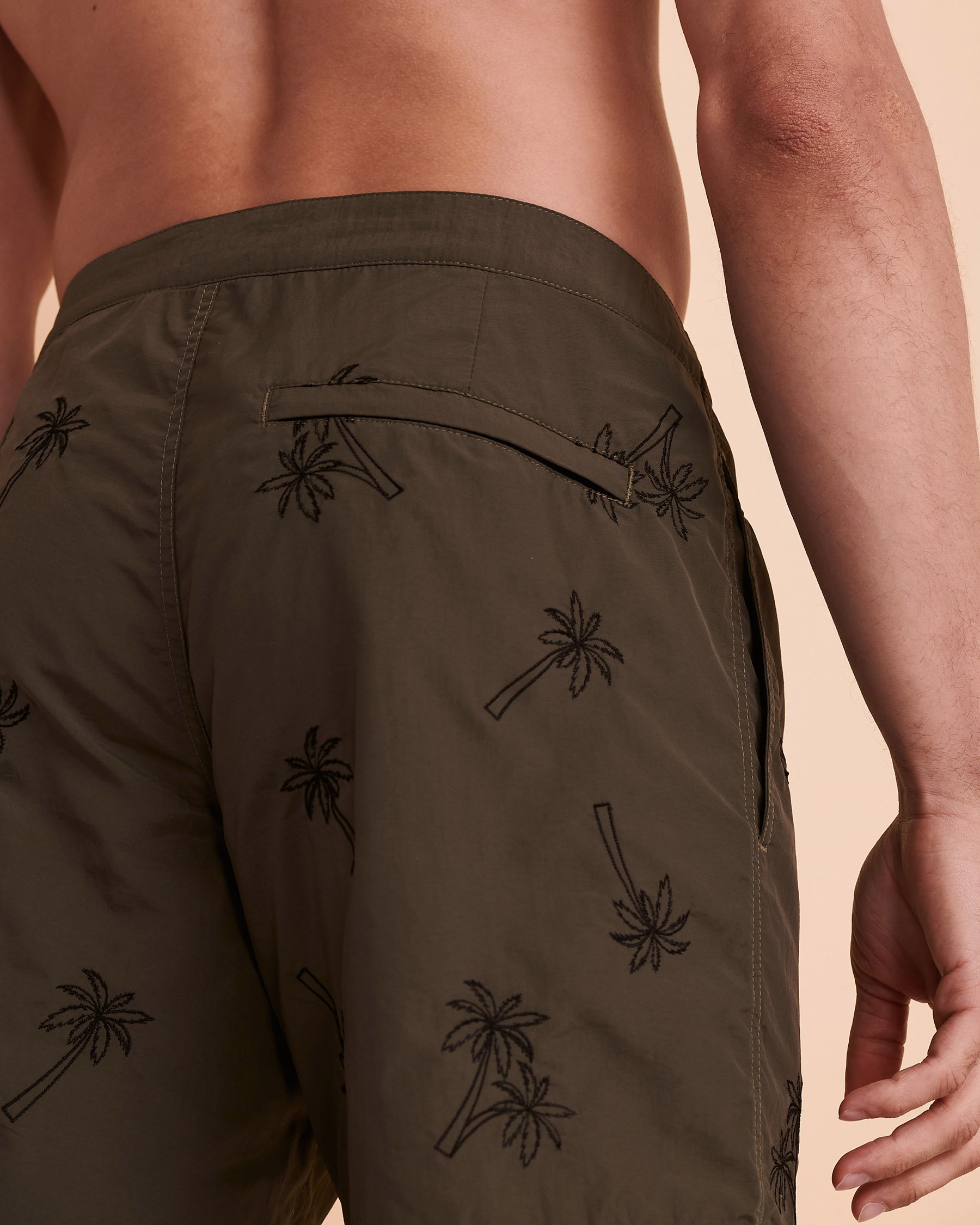 BOTO ARUBA Swim Trunks Palm trees 314127 - View3