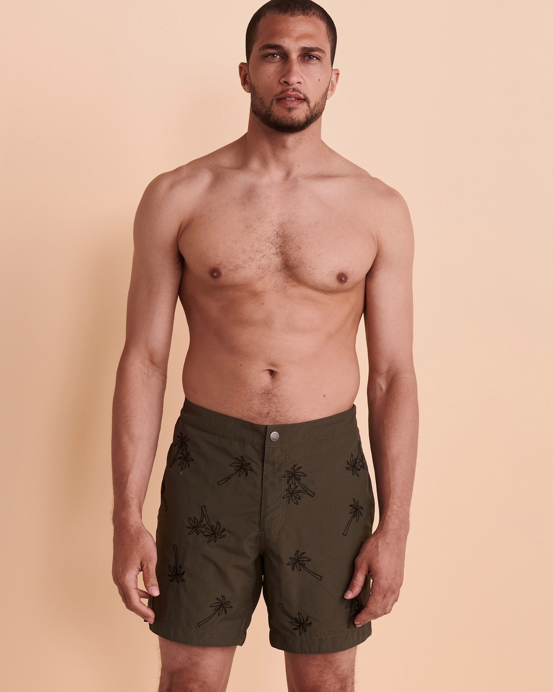 BOTO ARUBA Swim Trunks Palm trees 314127 - View4