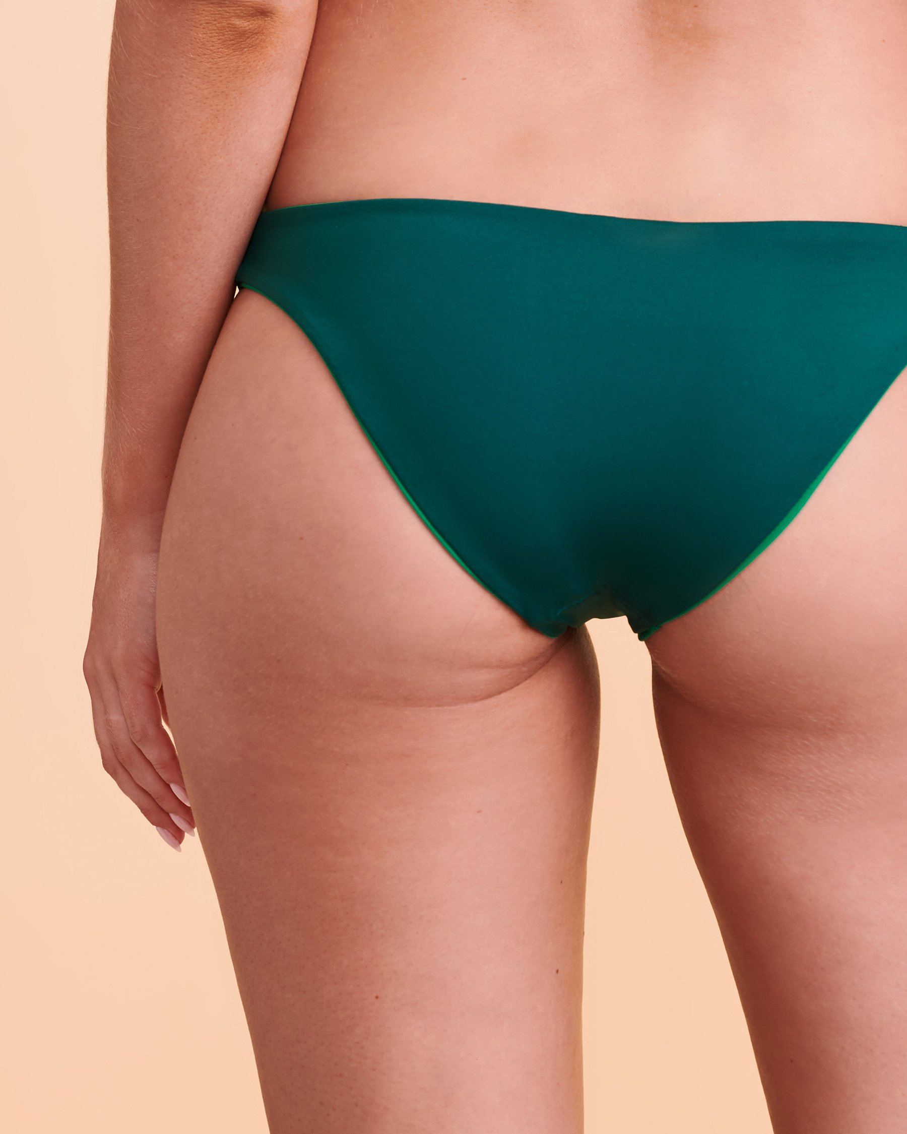 HURLEY SOLID Reversible Bikini Bottom Green HB1196 - View4