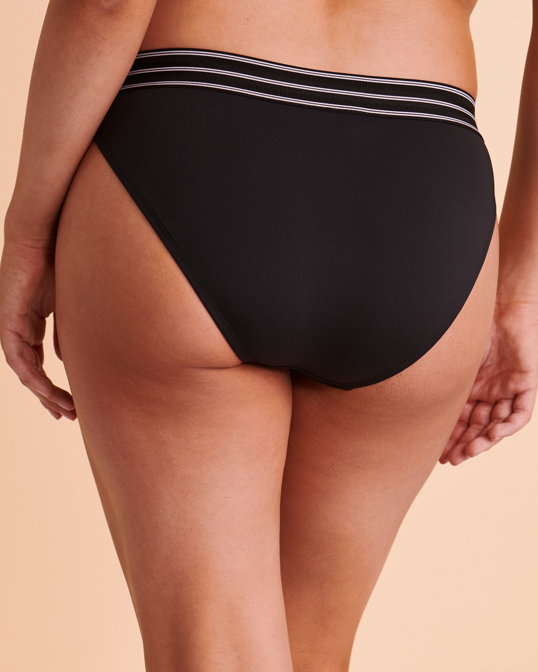 BLEU ROD BEATTIE Bas de bikini hipster OFF THE GRID Noir RBOG23516H - View2