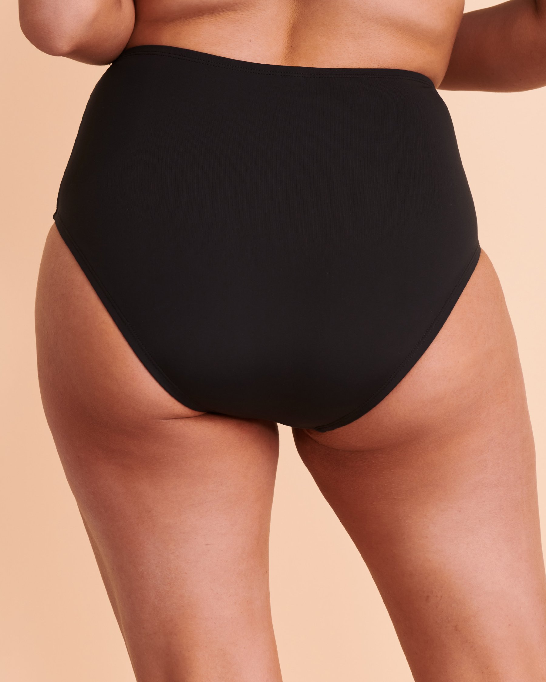 JANTZEN SOLID Control Bikini Bottom Black JZ21000H - View2