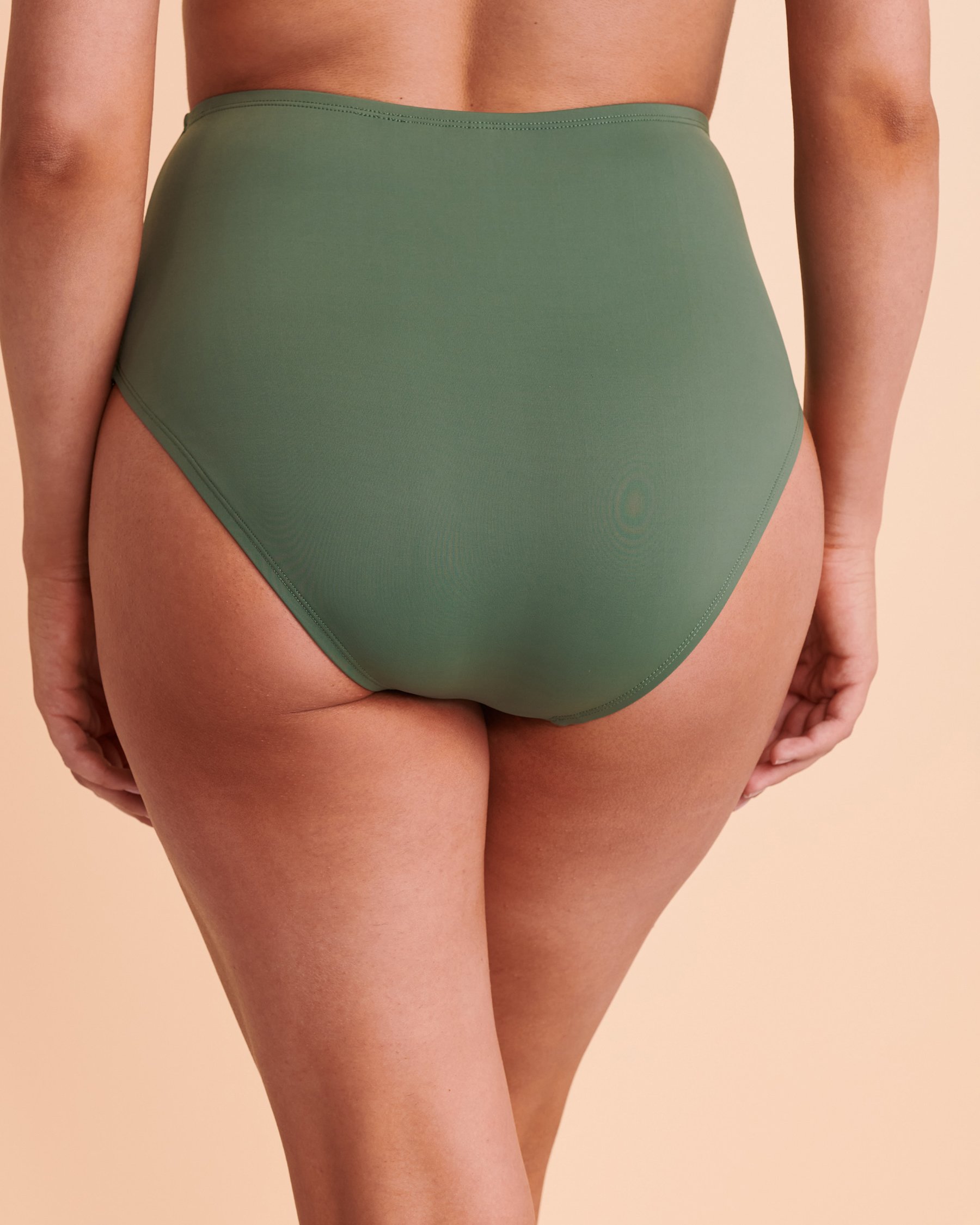 JANTZEN SOLID Control Bikini Bottom Sage green JZ21000H - View2