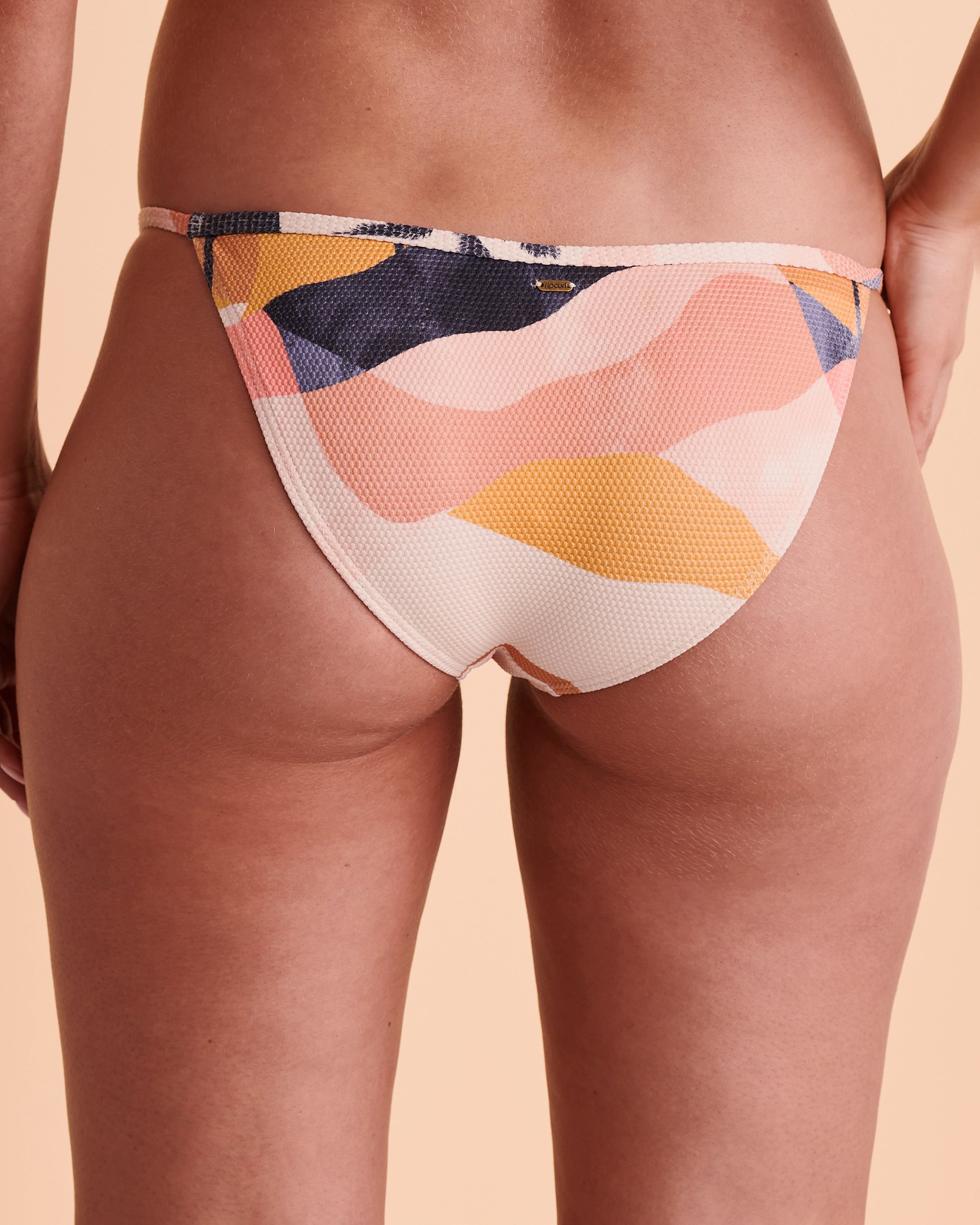 RIP CURL MELTING WAVES Side Bands Bikini Bottom Sunrise 005WSW - View2