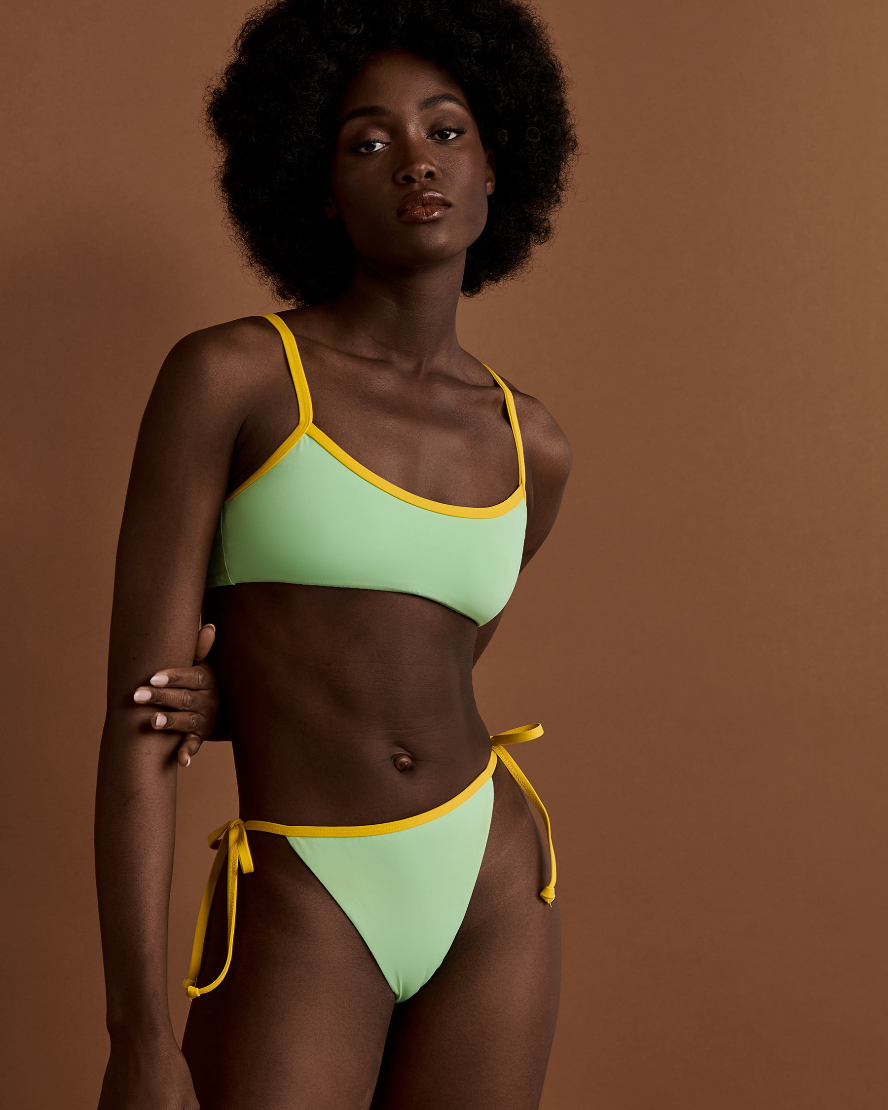 DIPPIN'DAISY'S Bas de bikini noué aux hanches LAGUNA Mojito D3185 - Voir5