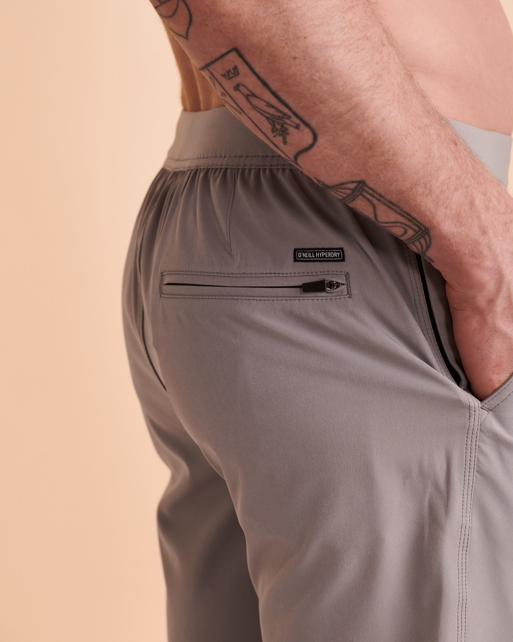 O'NEILL Maillot volley hybride INTERLUDE Gris pâle SP218A004 - Voir3