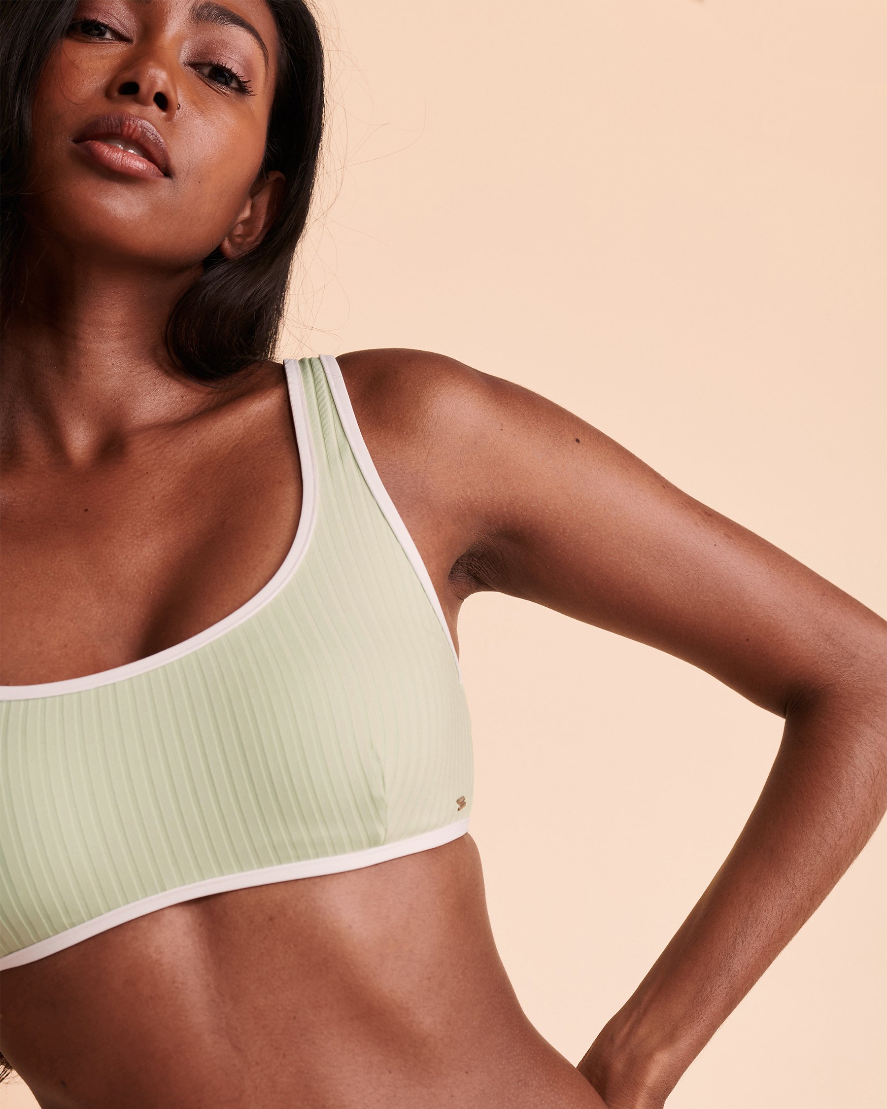 RIP CURL PREMIUM SURF Bralette Bikini Top Mint 025WSW - View4