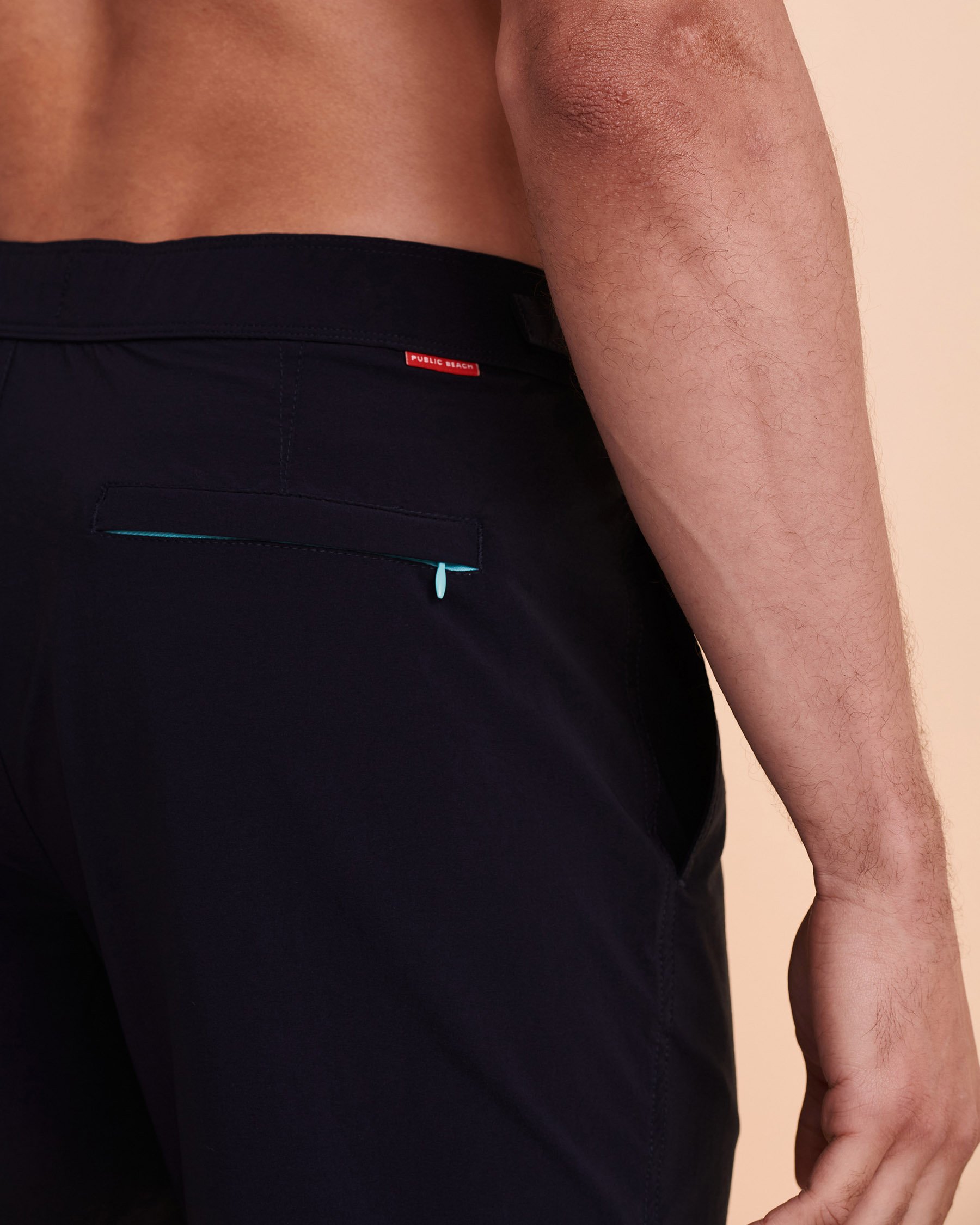 PUBLIC BEACH THE LIFEGUARD Swim Trunk Navy PB4602BIK - View4