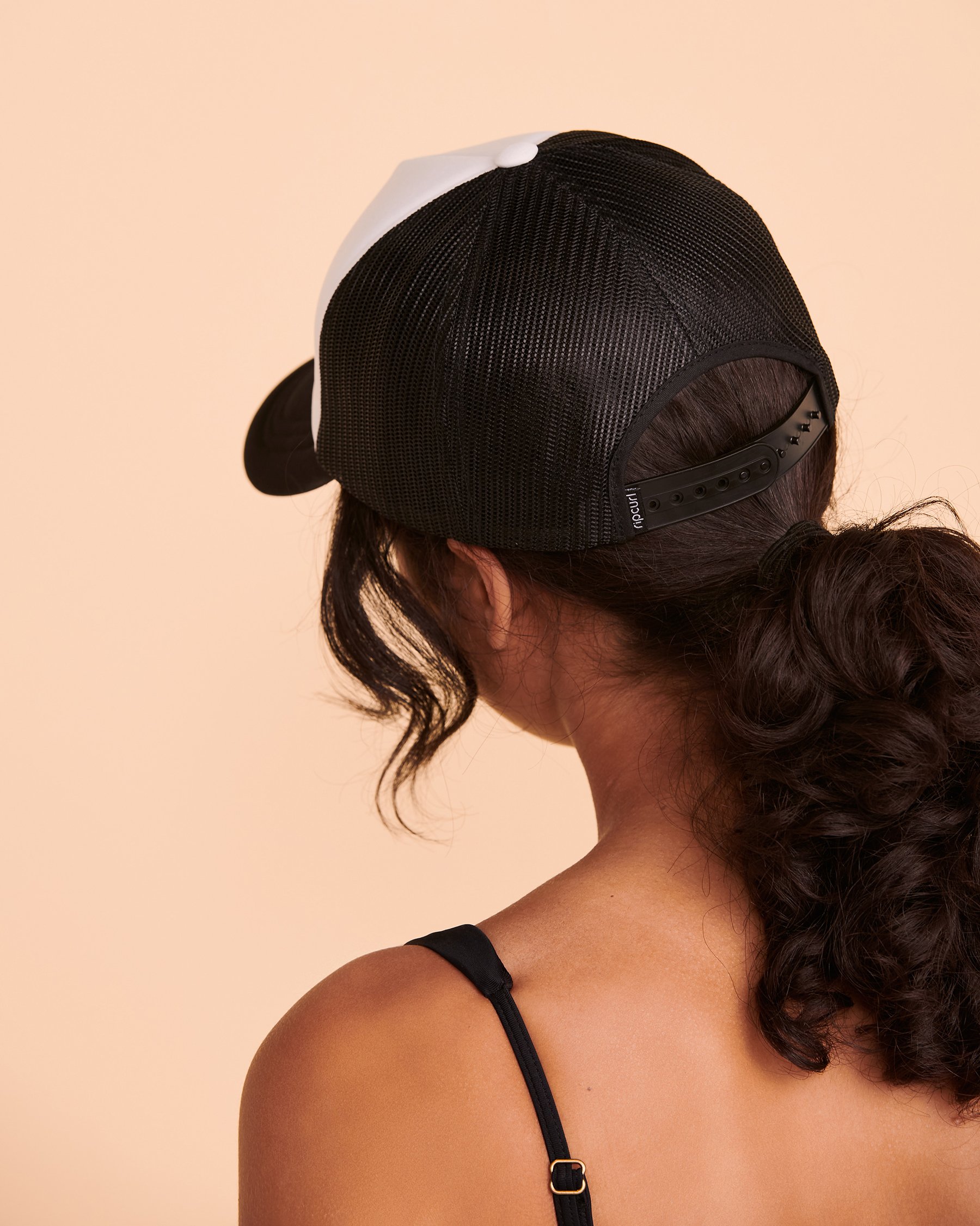 RIP CURL PSYCHEDELIC Trucker Hat Black JCACI1 - View2