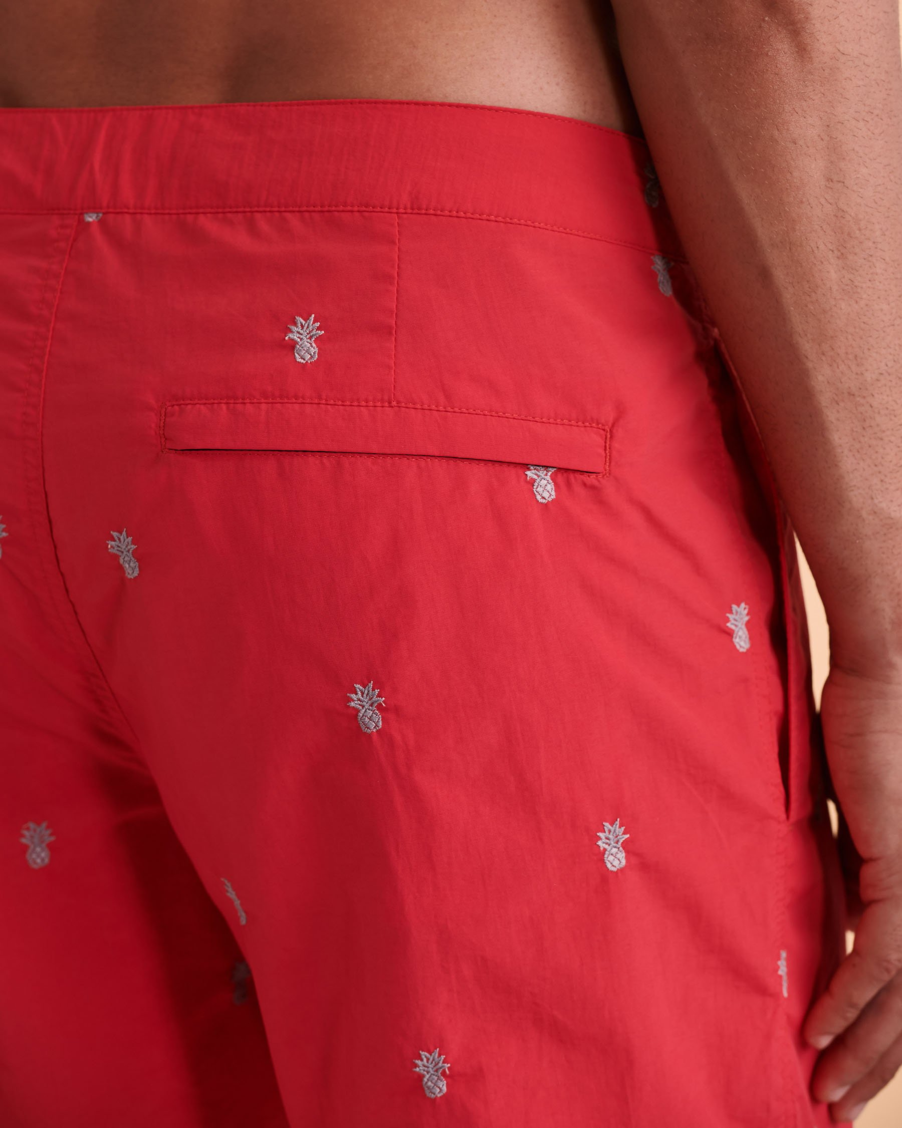 BOTO ARUBA Swim Trunks Coral print 314128 - View3