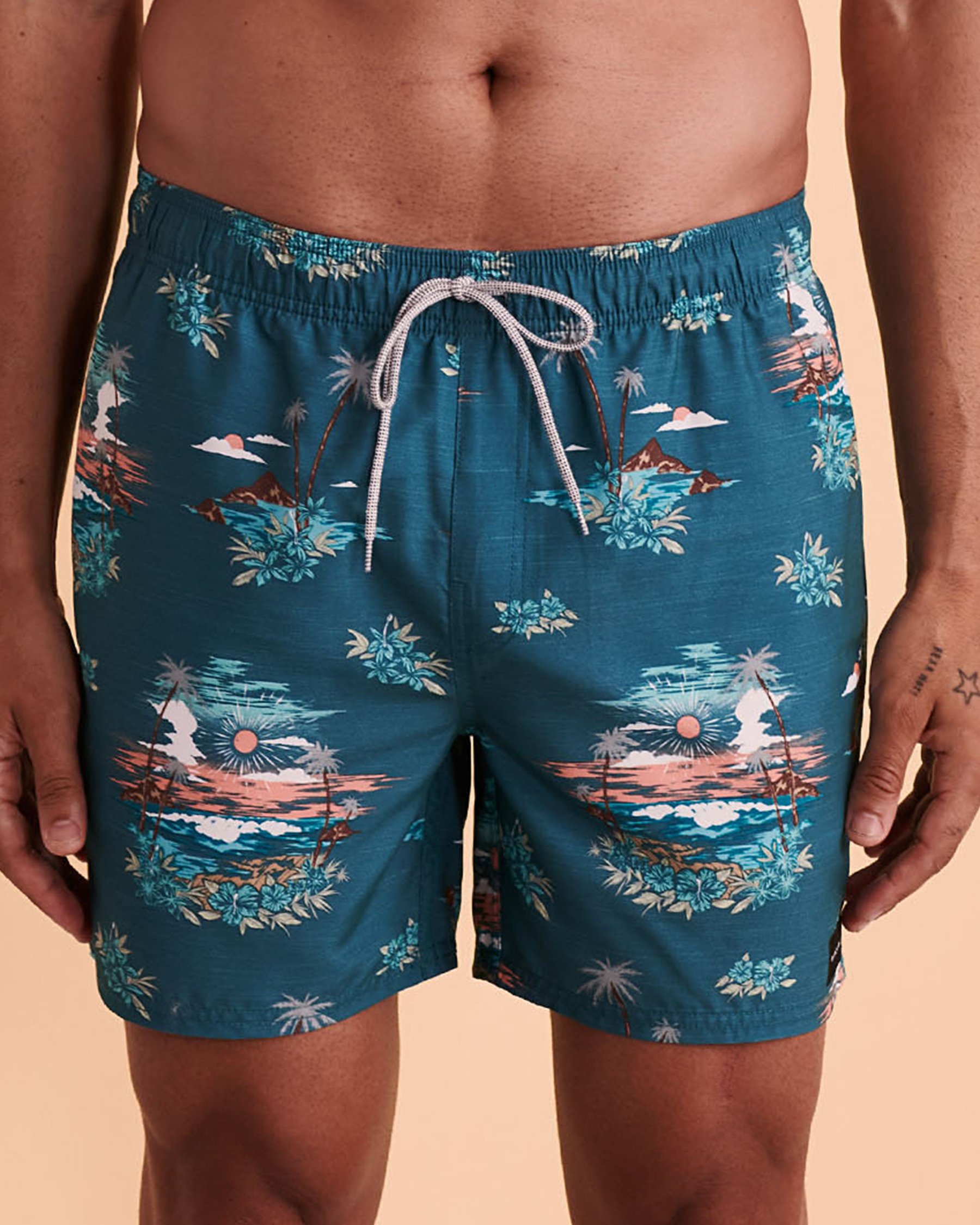 RIP CURL Maillot volley DREAMERS Imprimé océan CBOSZ9 - View1