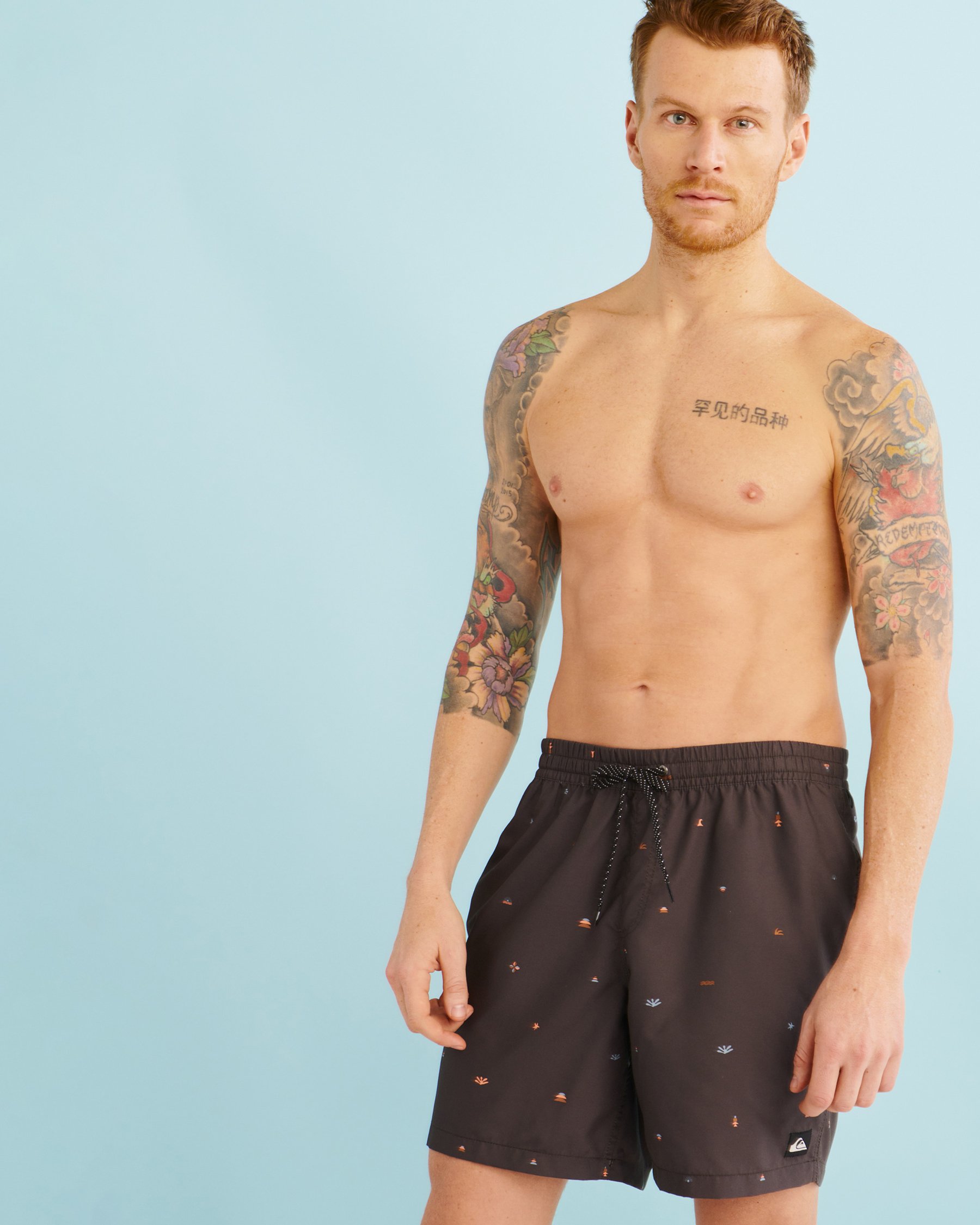 QUIKSILVER EVERYDAY MIX Volley Swimsuit Ditsy print EQYJV03919 - View4