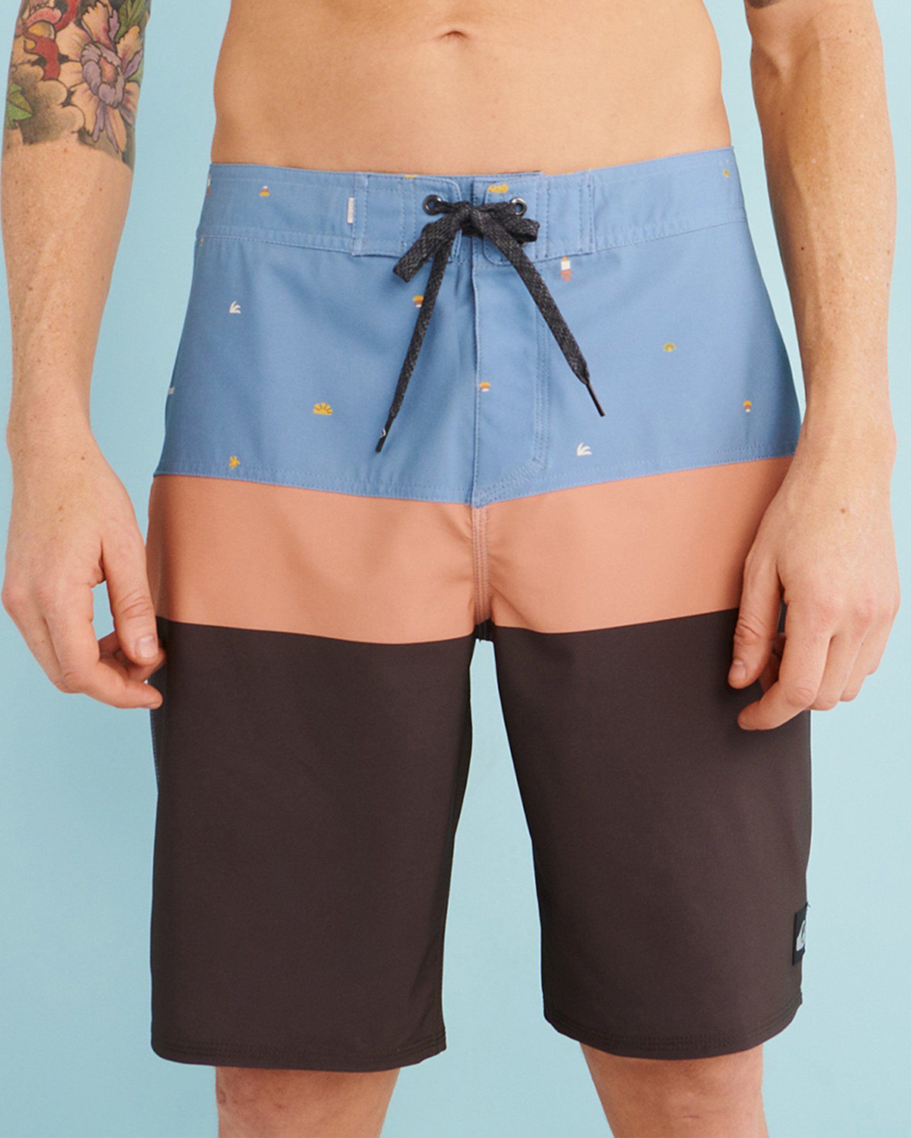 QUIKSILVER Maillot boardshort SURFSILK Bloc de couleurs EQYBS04659 - View1