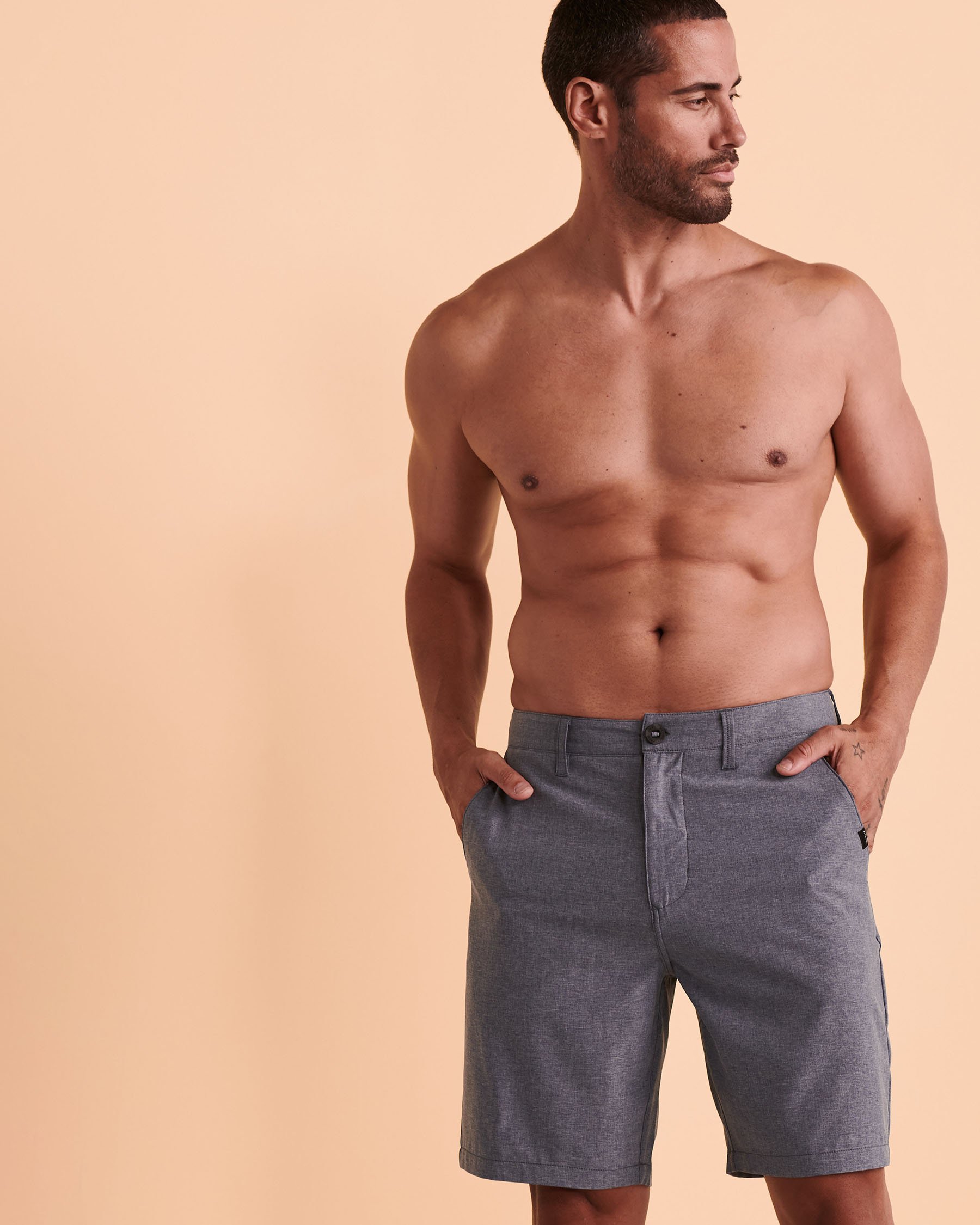 RIP CURL BOARDWALK EPIC MIX Hybrid Short Blue 00AMWS - View4