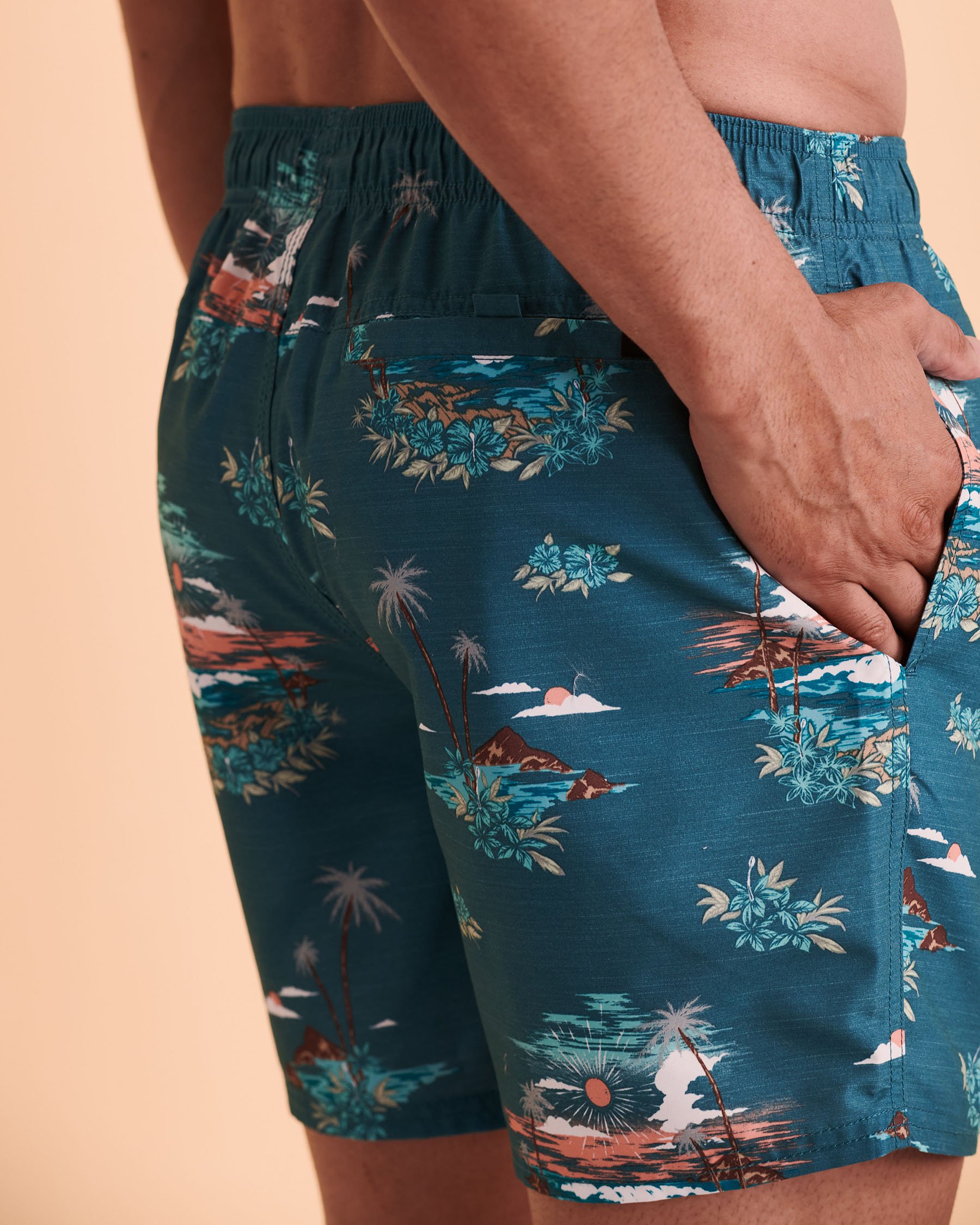 RIP CURL Maillot volley DREAMERS Imprimé océan CBOSZ9 - Voir3