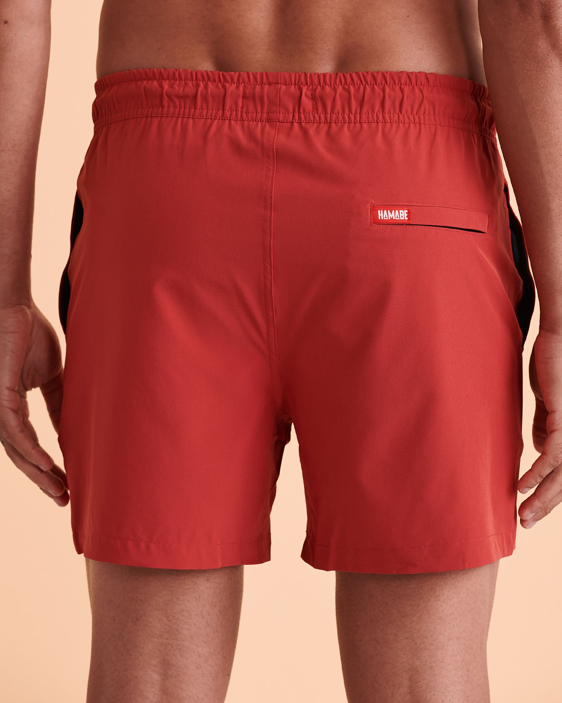 HAMABE Maillot volley avec filet Rouge 03100008 - Voir3