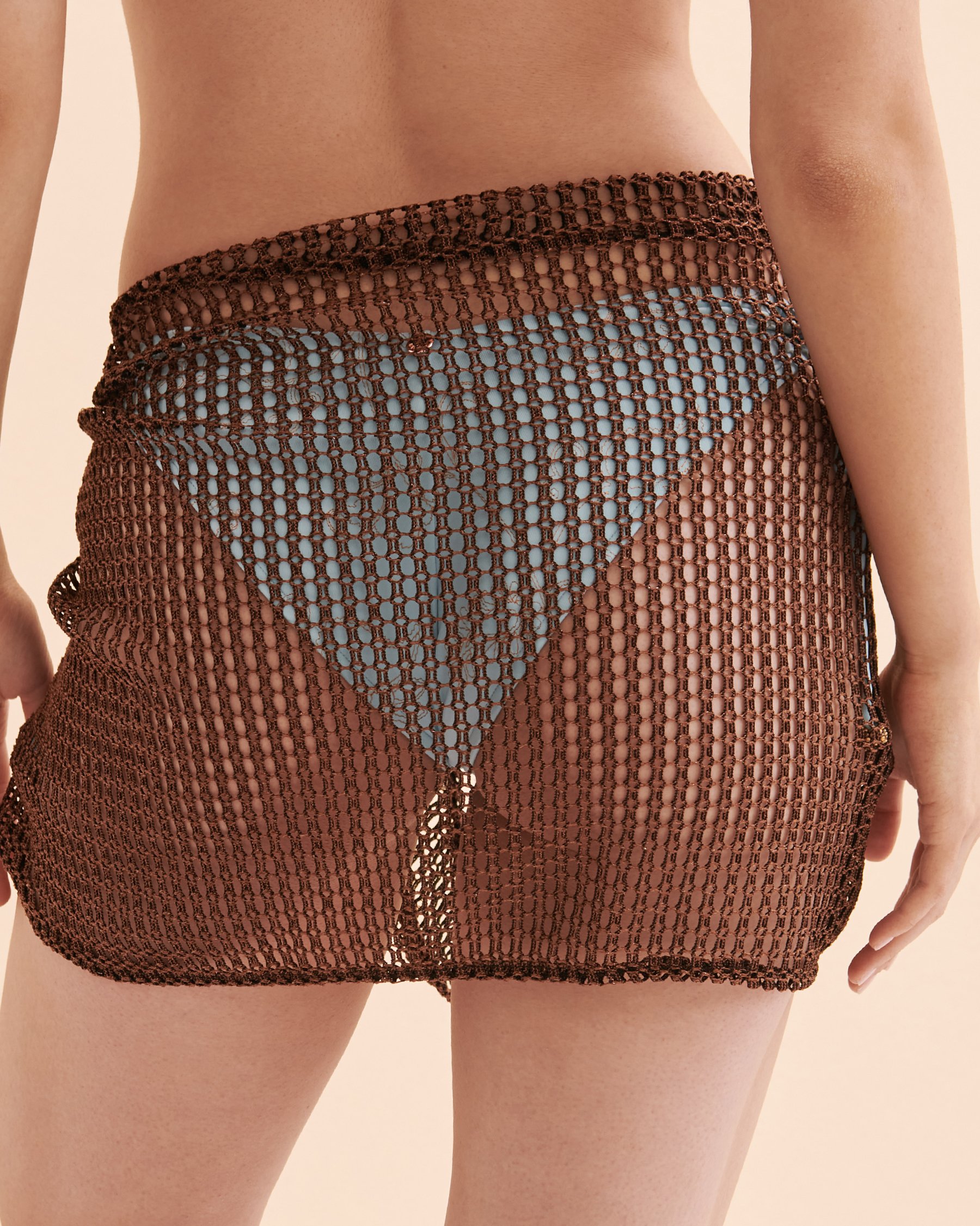 KIBYS Arabesk Web Mini Pareo Caramel 8890 - View2