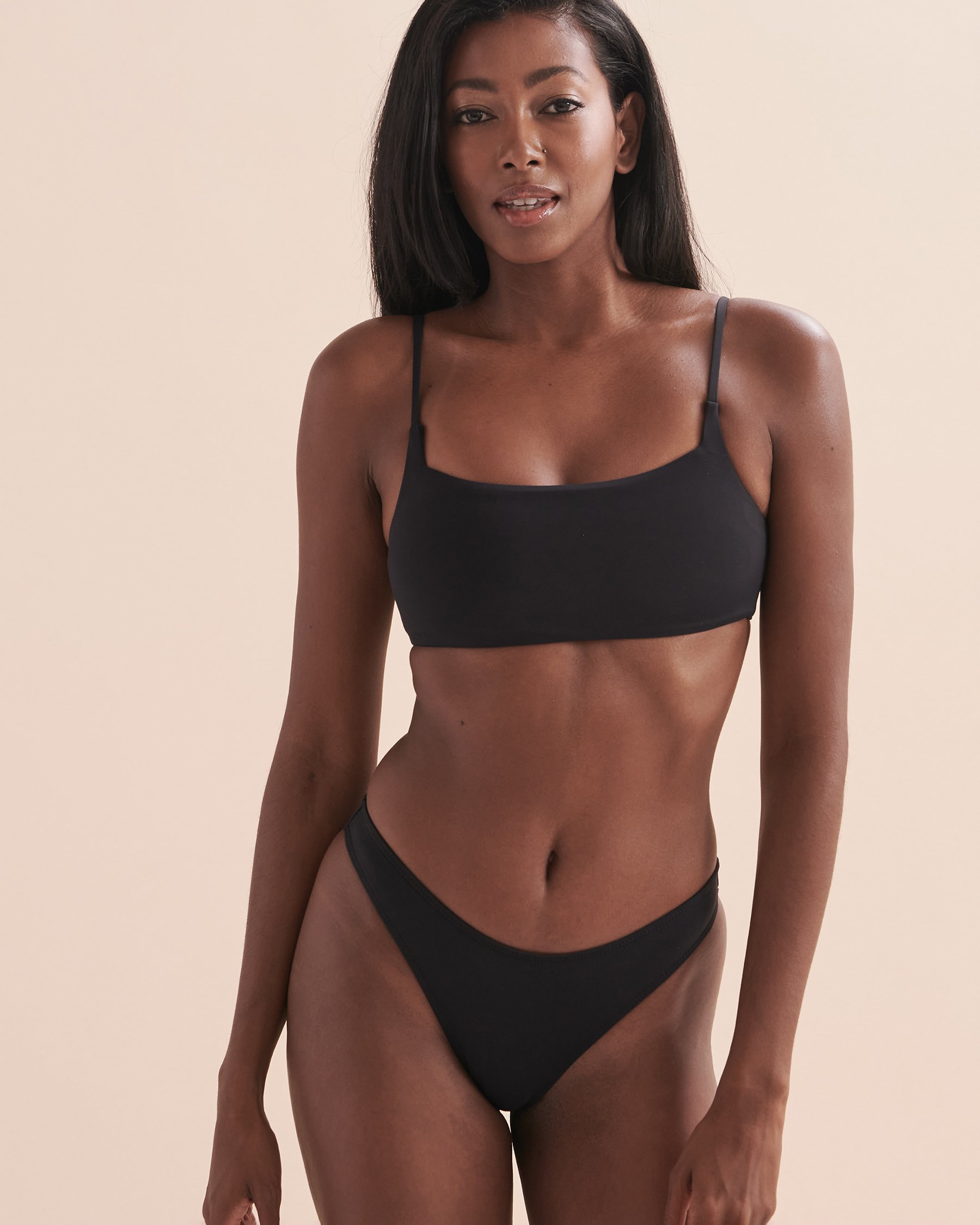 BILLABONG Bas de bikini brésilien Sol Searcher Noir ABJX400697 - View4