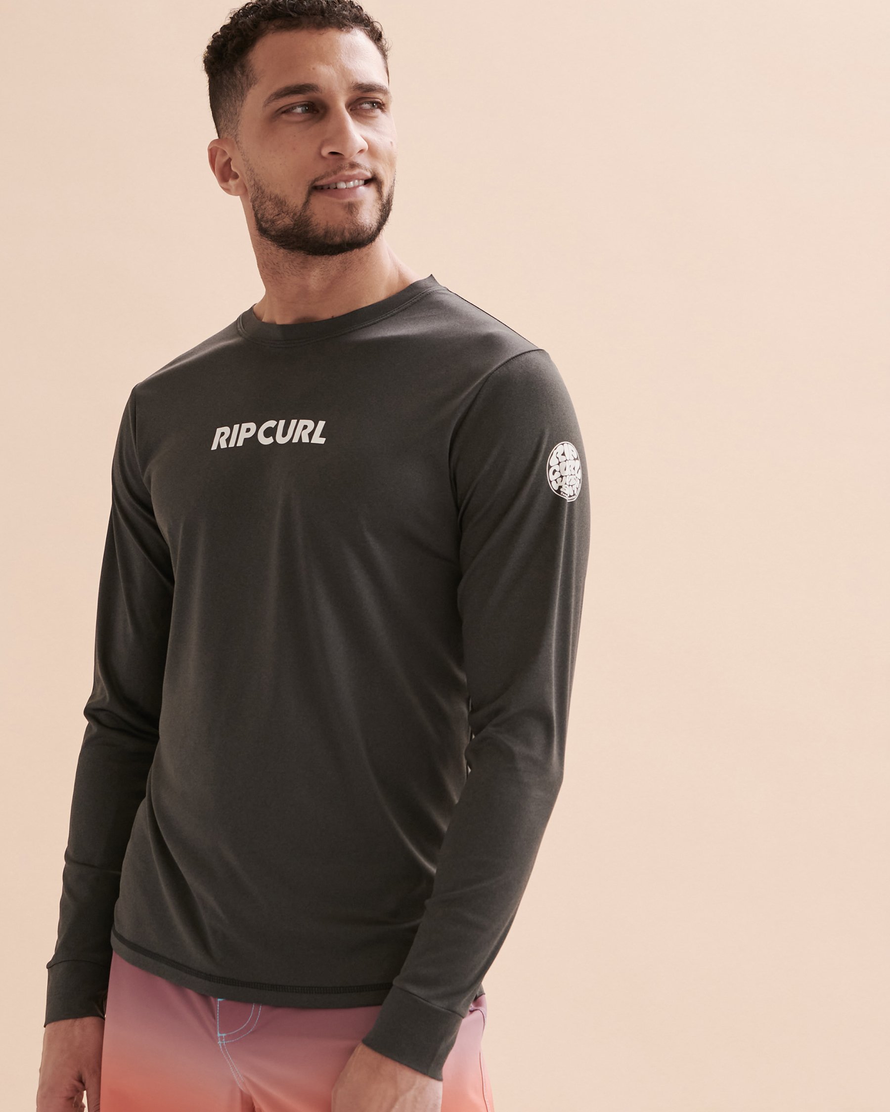 RIP CURL Dawn Patrol Long Sleeve UV Rashguard Black 151MRV - View5