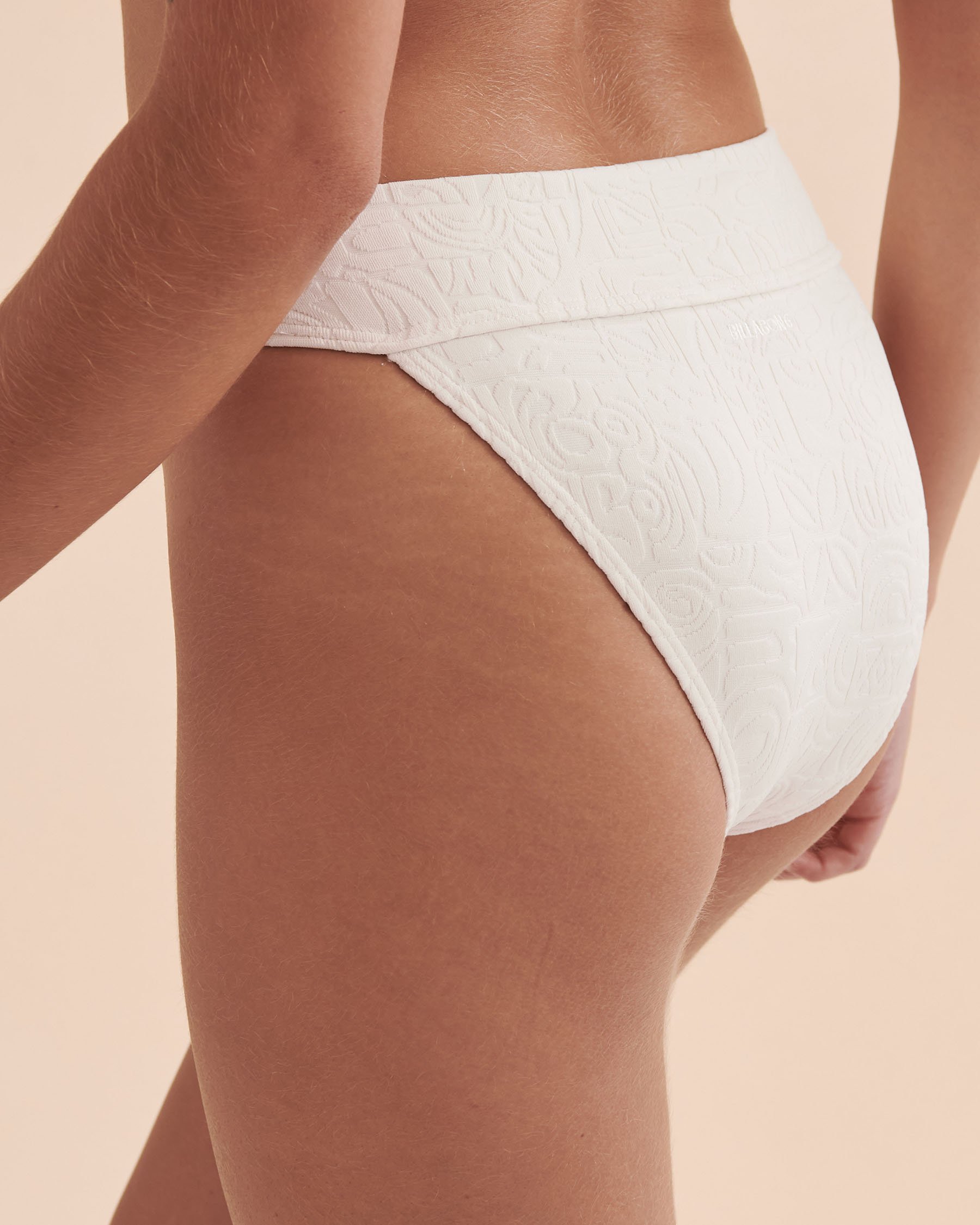 BILLABONG Sun Trip Tiki Aruba High Waist Cheeky Bikini Bottom Sand ABJX400843 - View4