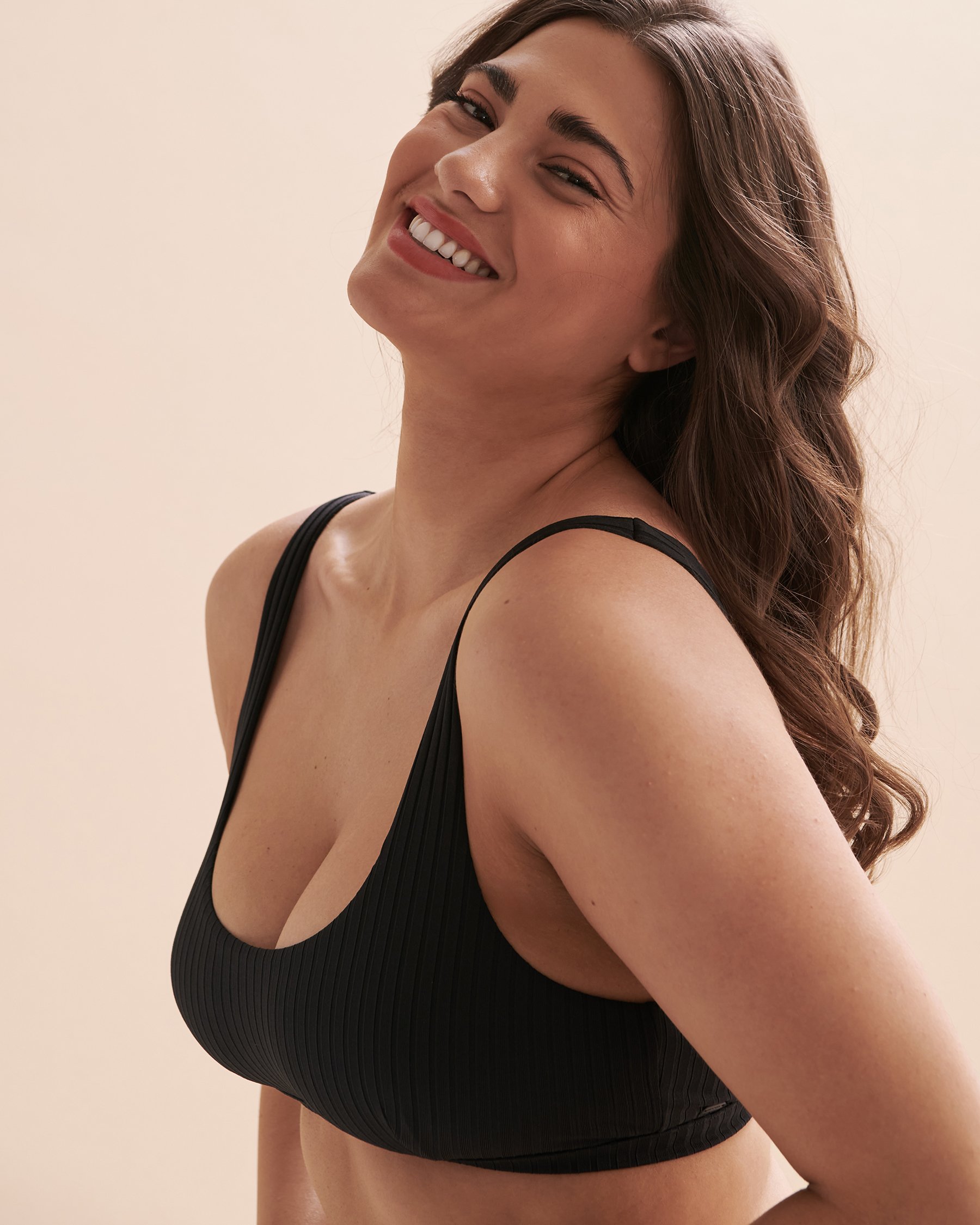 RIP CURL Eco Premium Surf Bralette Bikini Top Black 0ANWSW - View4