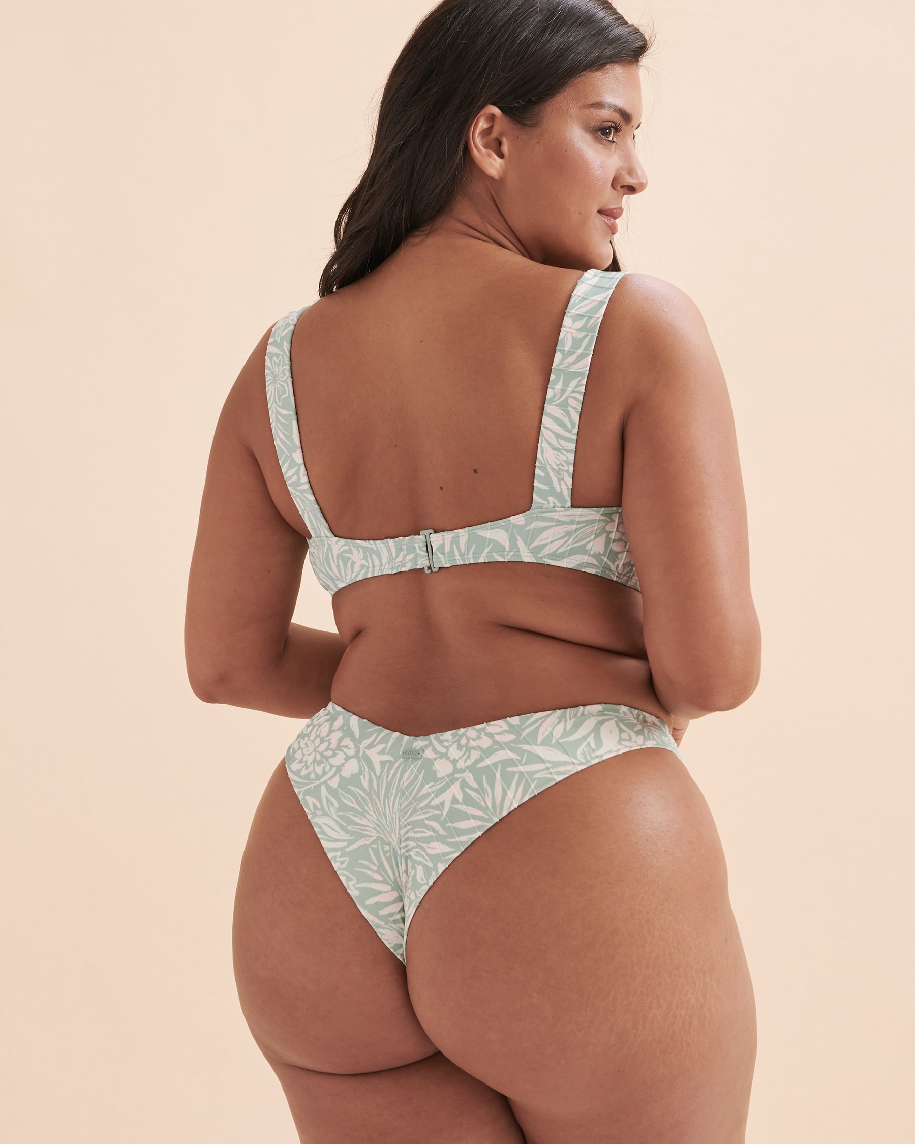 ROXY Pt Rib Roxy Love The Coco V-Wire Bikini Top Light tropical blue ERJX305189 - View2