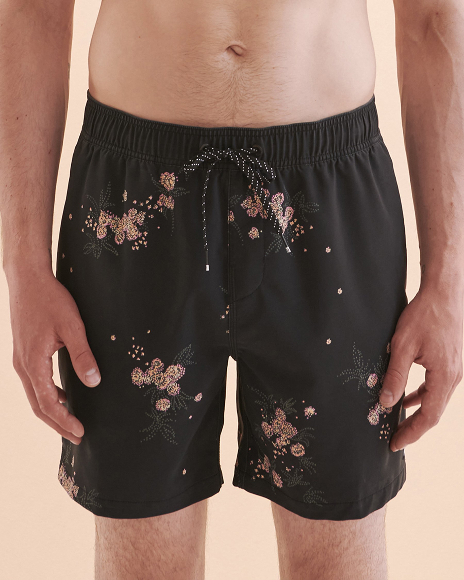 BILLABONG Maillot volley Sundays Layback Noir pointillé ABYJV00103 - Voir3