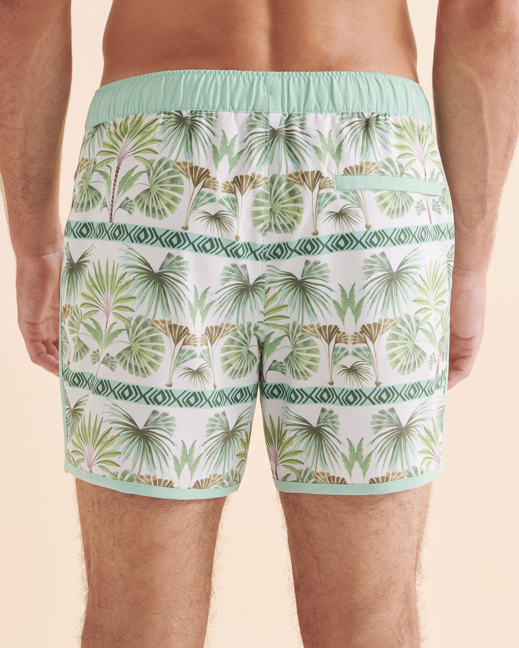 EVERYDAY SUNDAY Topic Illusion Volley Swimsuit (3) Cypress Tree ESBEAM01007 - View2