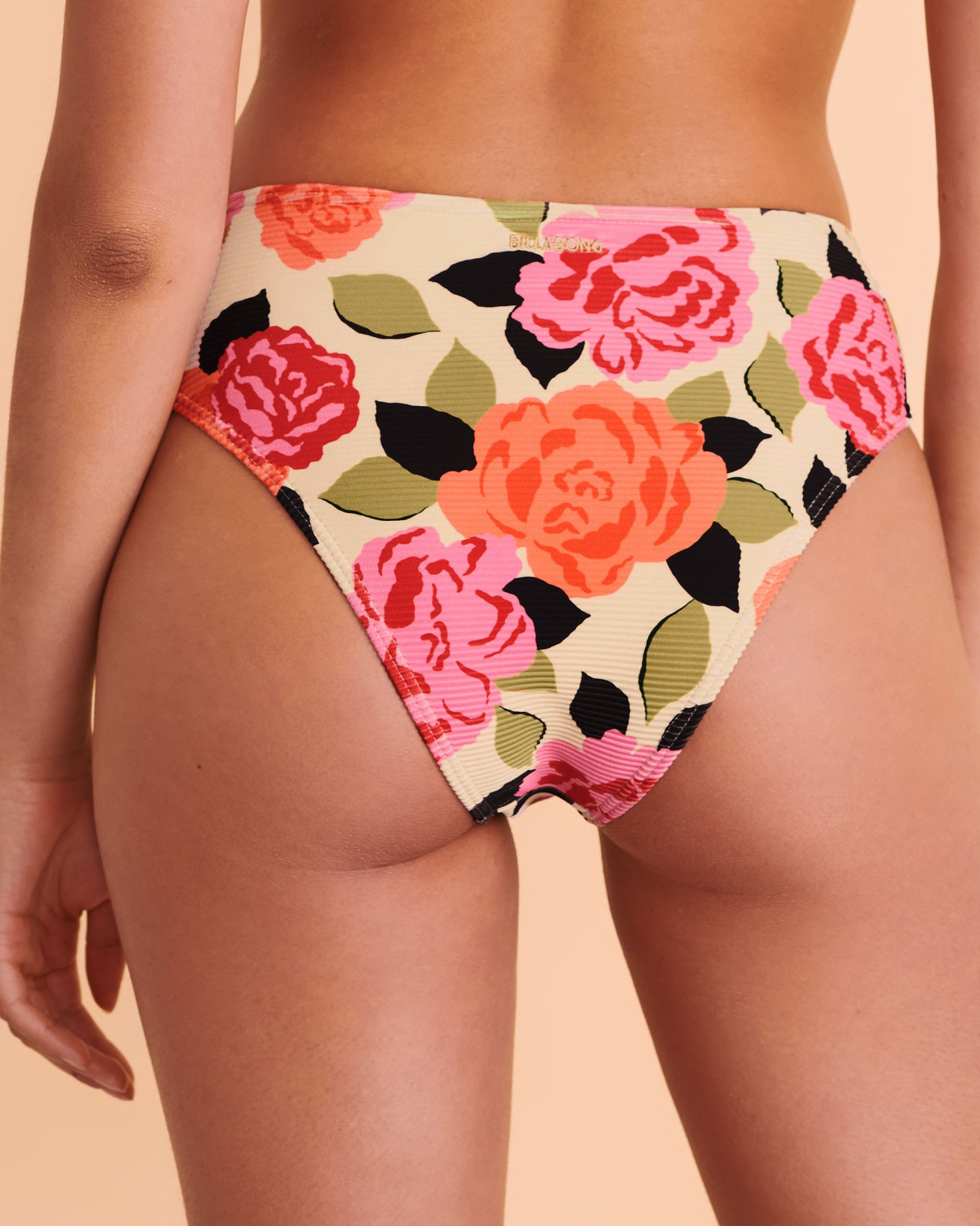 BILLABONG Bas de bikini jambe haute Maui MAGIC GARDEN Fleurs géantes ABJX400684 - View2