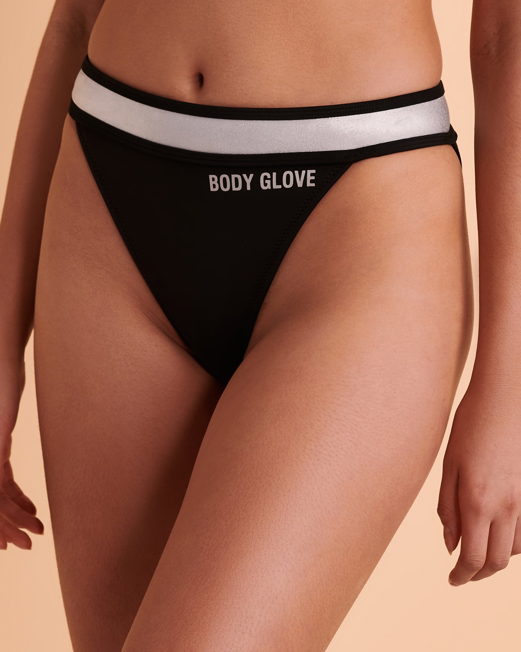 BODY GLOVE THE 91 High Waist Bikini Bottom Silver 3961454 - View2