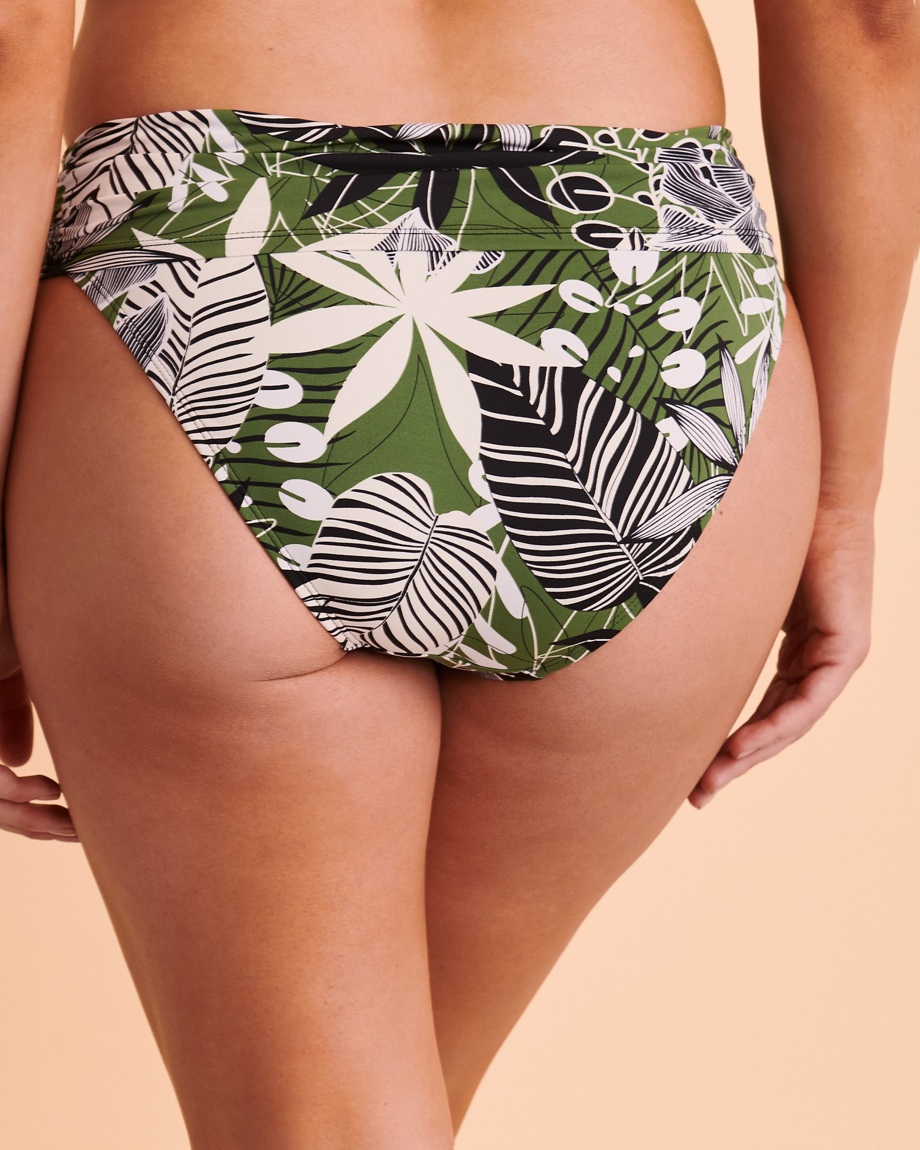 BLEU ROD BEATTIE Bas de bikini hipster BOLD MOVES Imprimé tropical RBBM23532H - Voir3