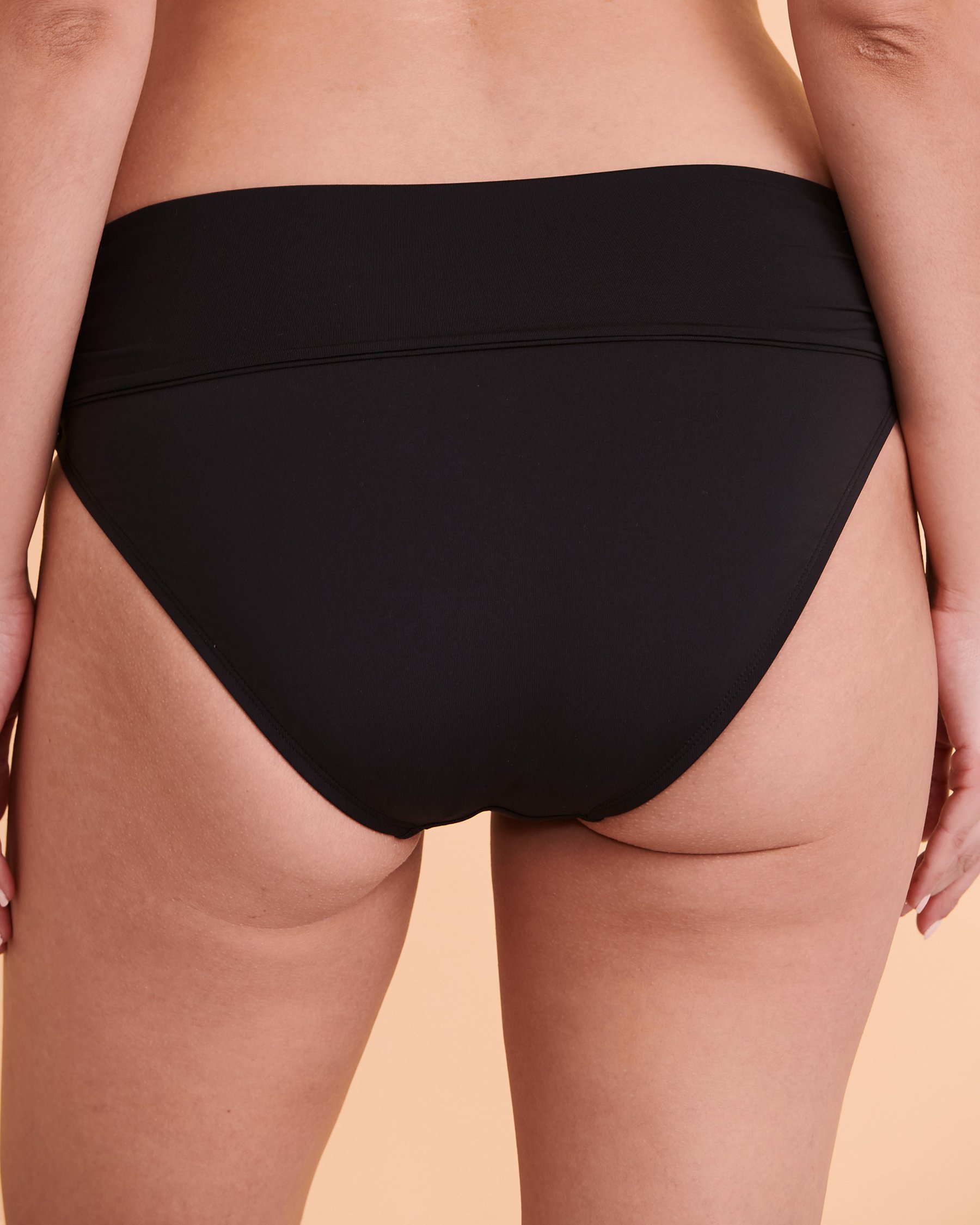 BLEU ROD BEATTIE Bas de bikini taille haute ALL TIED UP Noir RBKK00924H - Voir6