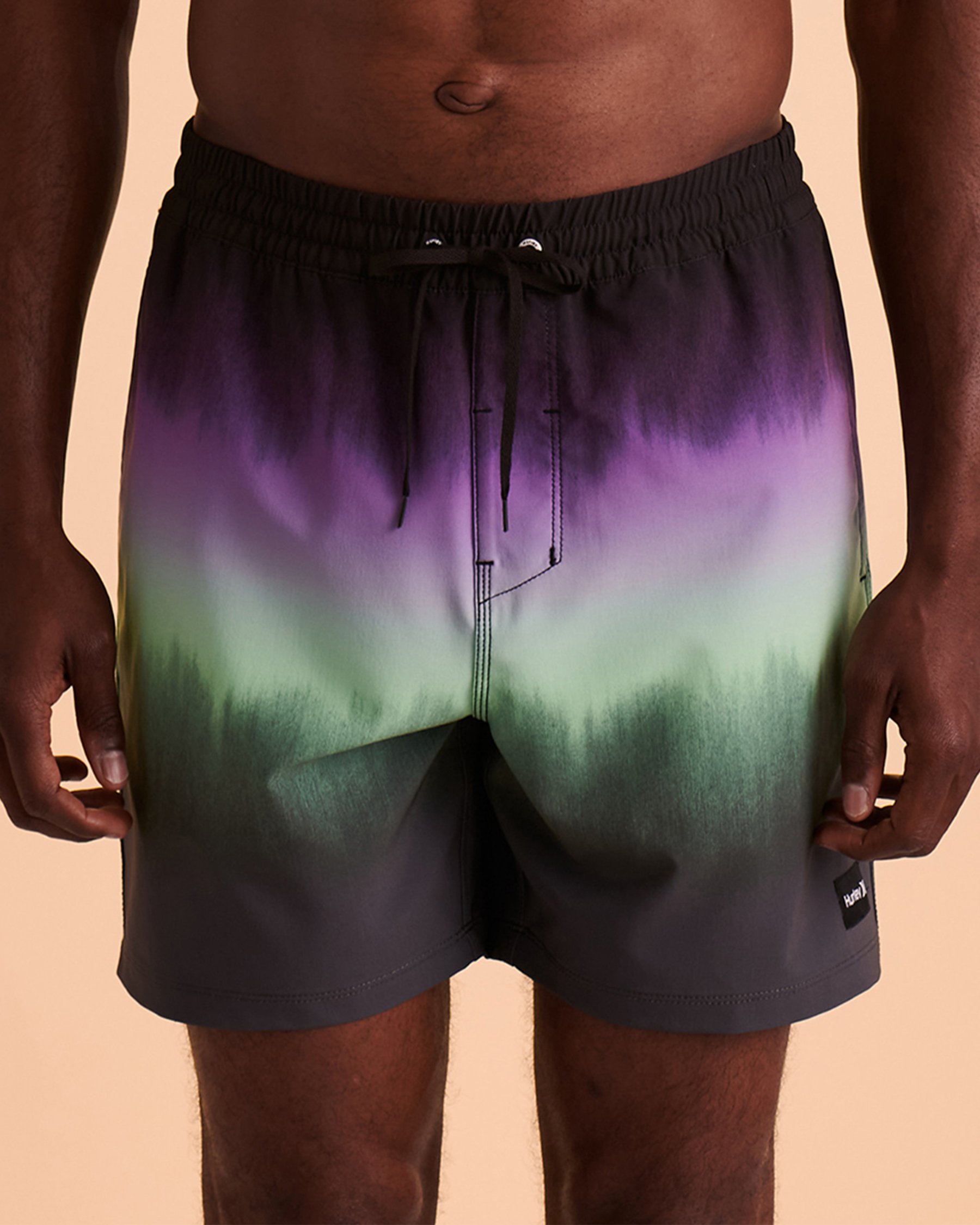 HURLEY CANNONBALL Volley Swimsuit Black tonal MBS0011030 - View1